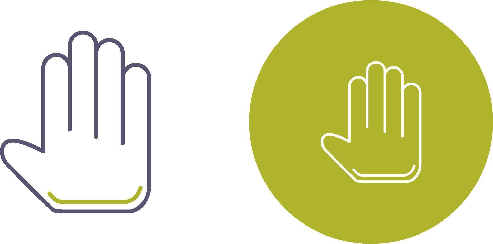Unique Hand Tool Icon Design vector
