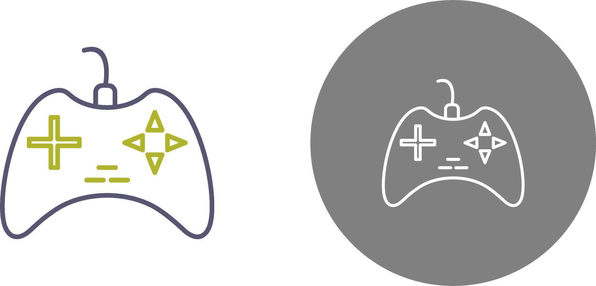 Unique Gaming Console Icon Design vector