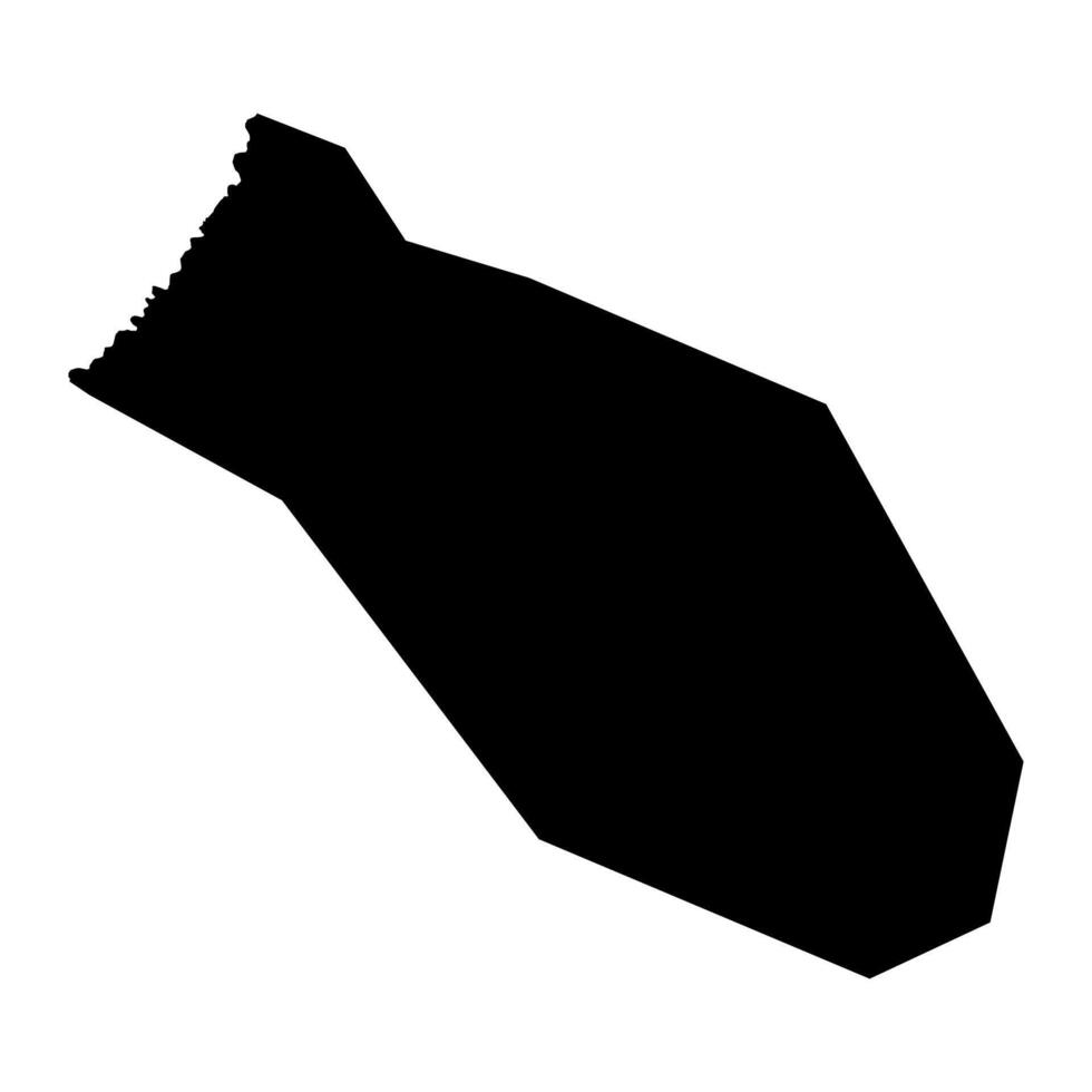 Tuapa village map, administrative division of Niue. illustration. vector