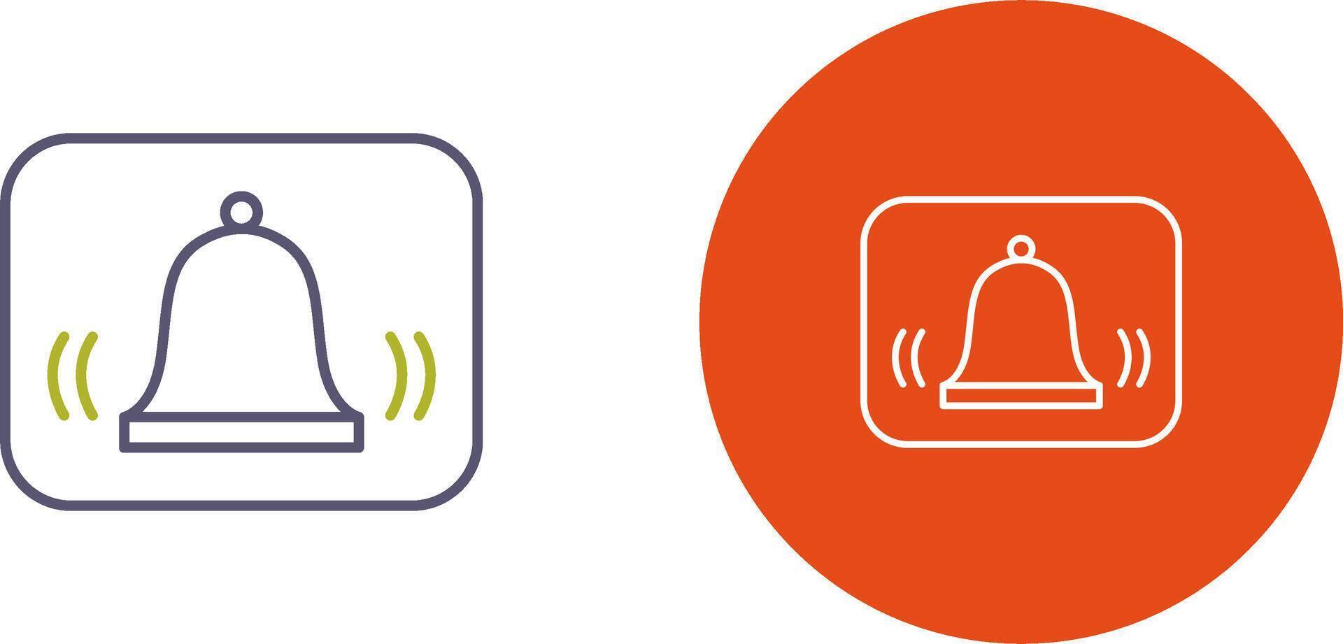 Unique Alarm Icon Design vector