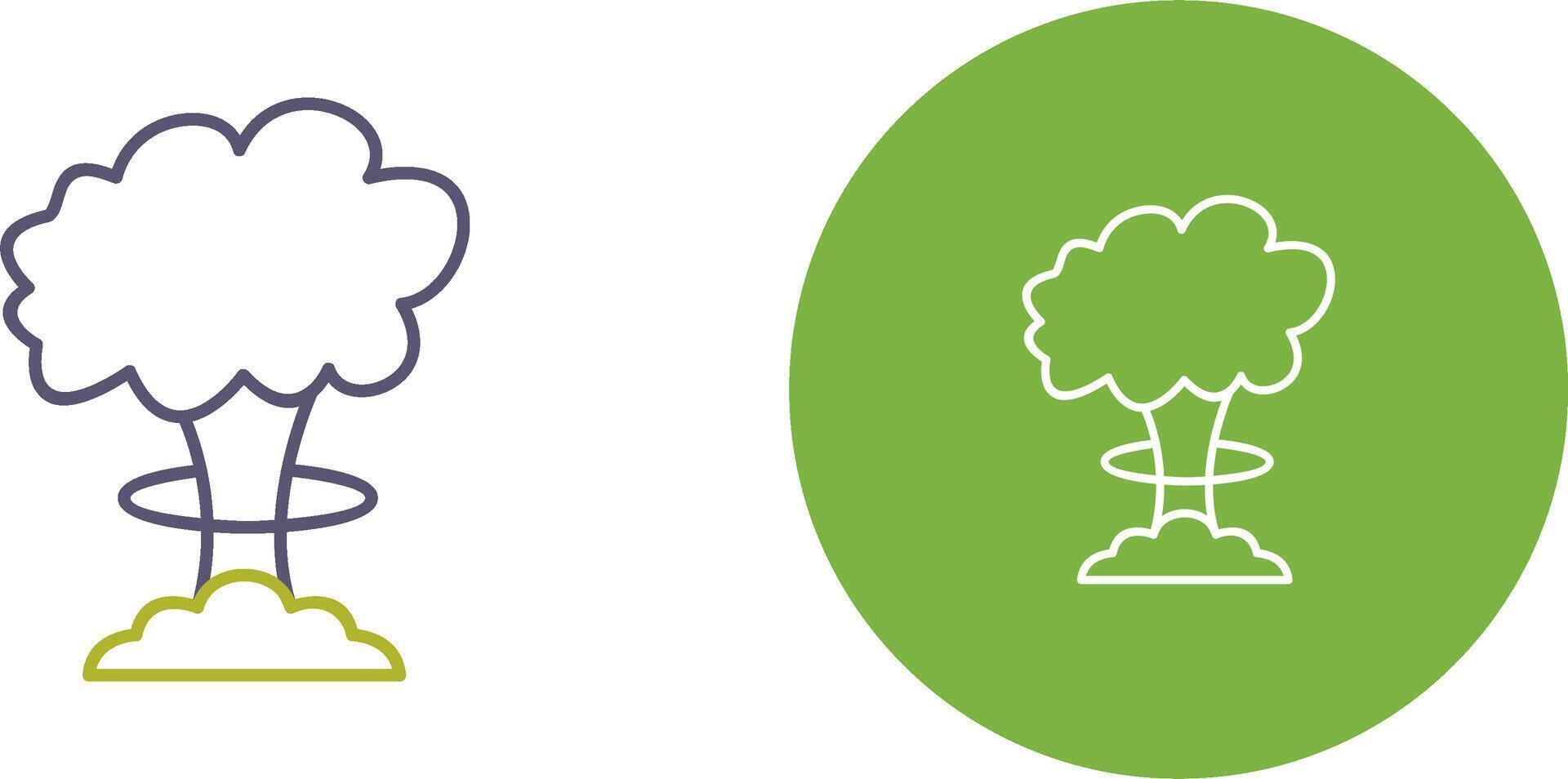 Unique Bomb Blast Icon Design vector