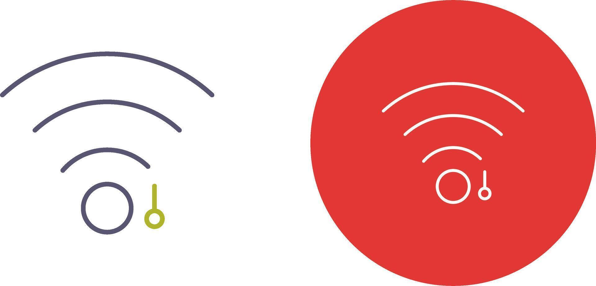 Unique WiFi Sign Icon Design vector