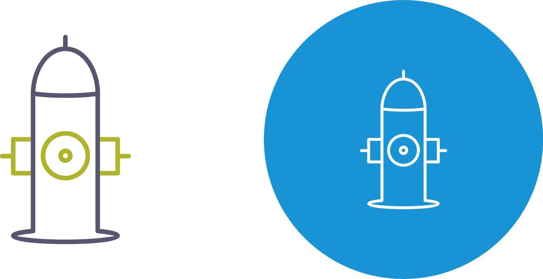 Unique Hydrant Icon Design vector