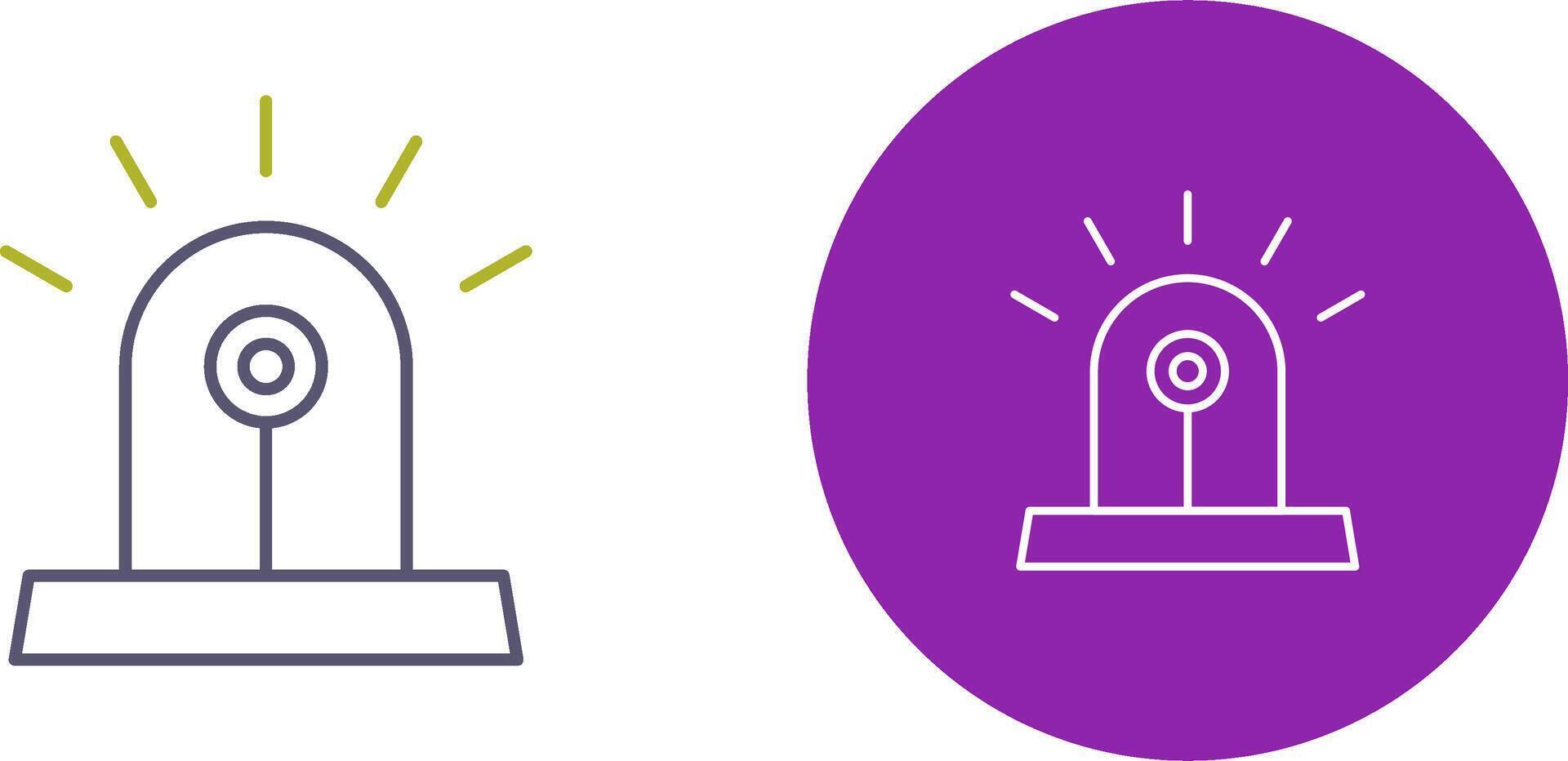 Unique Siren Icon Design vector