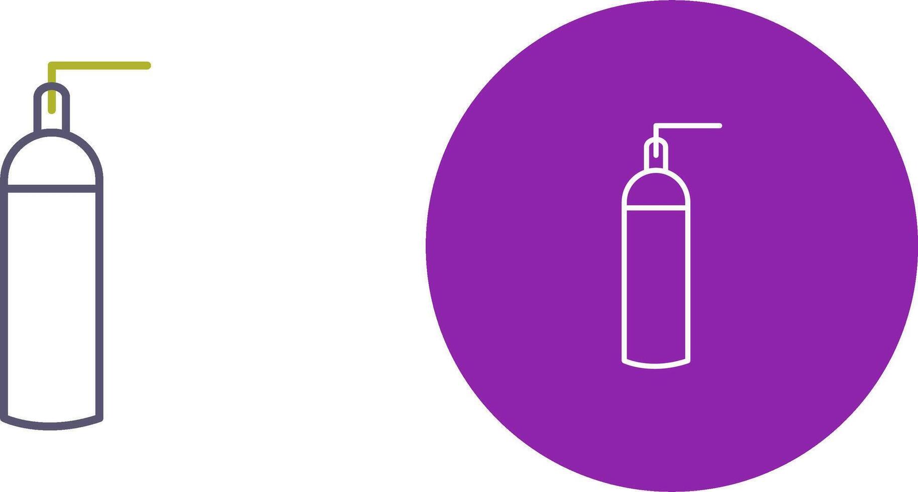 Unique Oxygen Tanks Icon Design vector