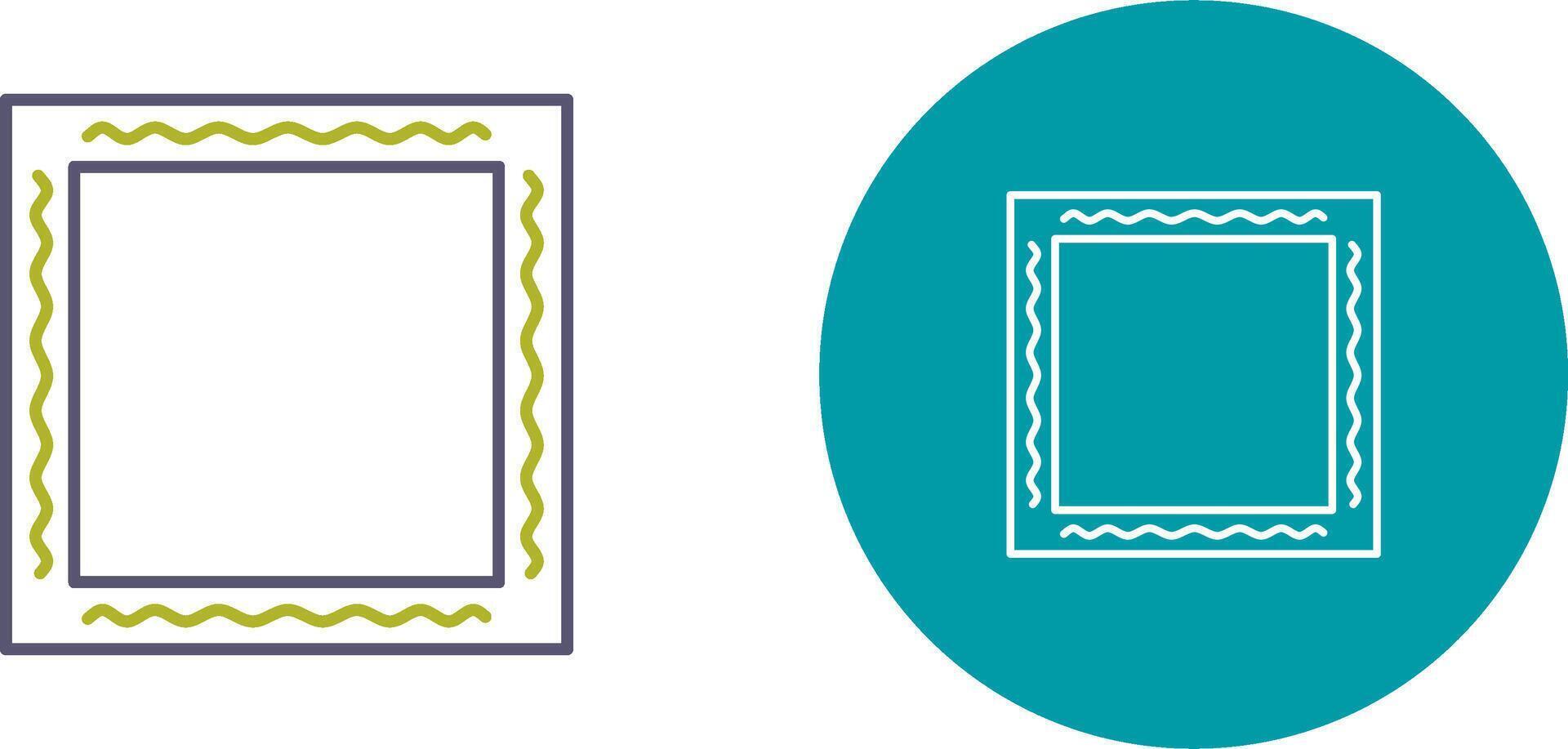 Unique Frame Icon Design vector