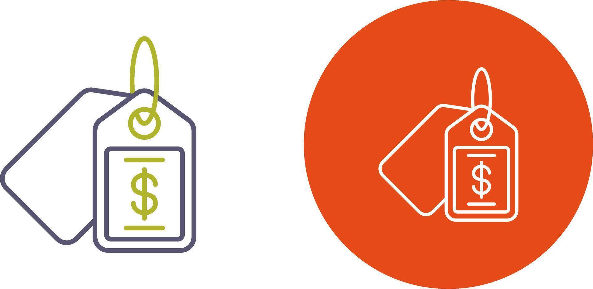 Price Tag Icon Design vector