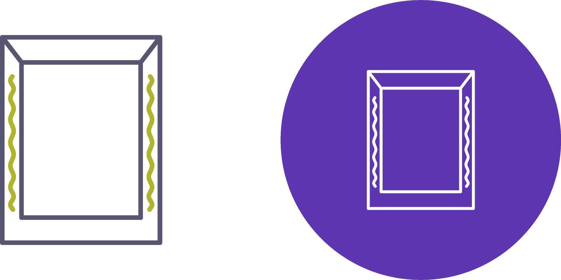 Unique Frame Icon Design vector