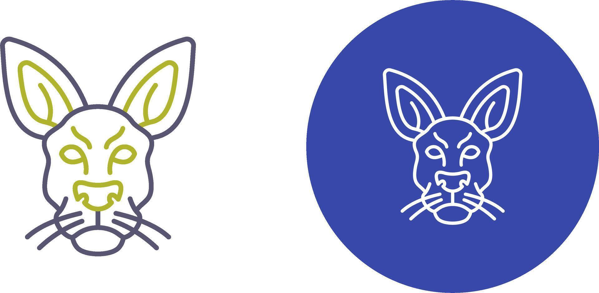 Kangaroo Icon Design vector