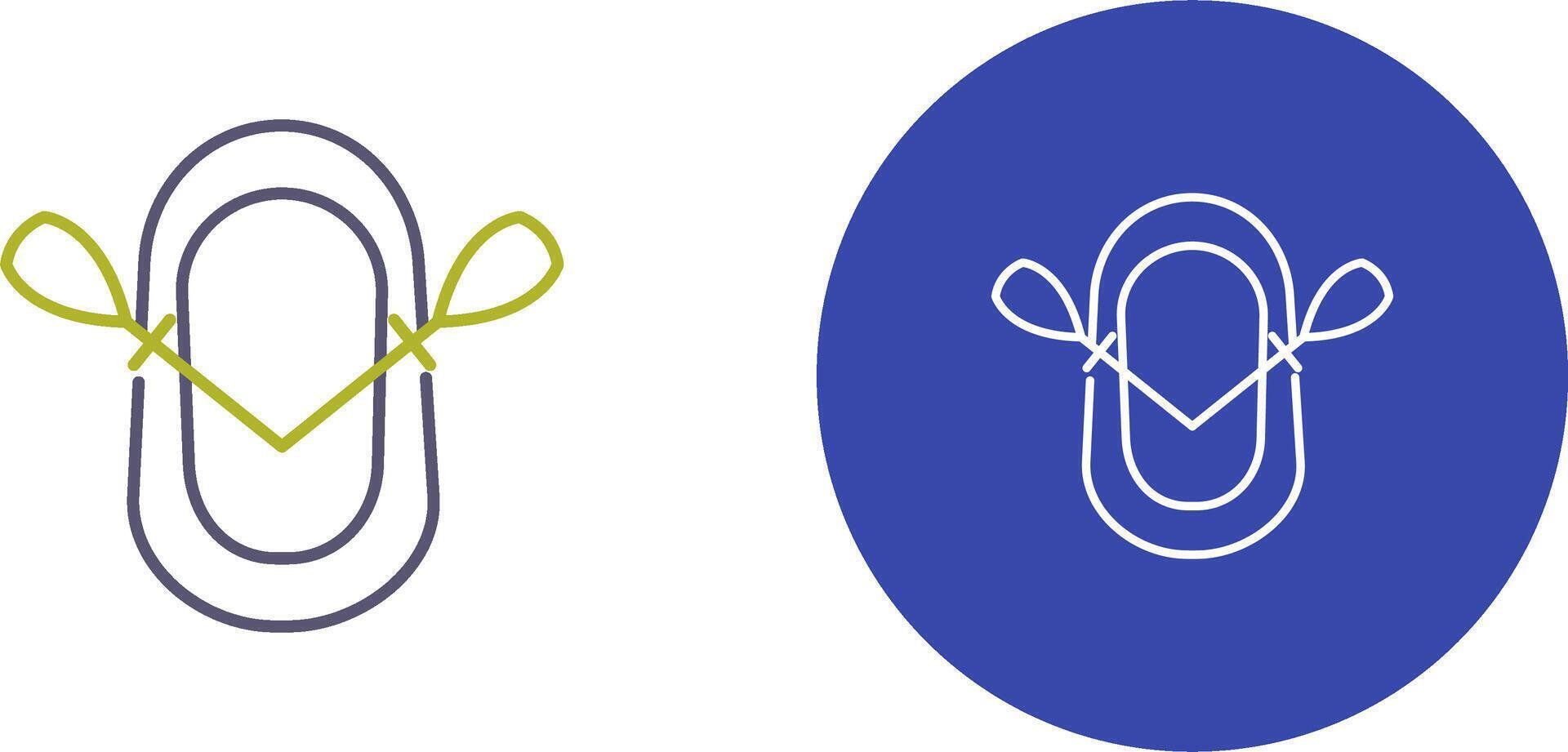 Dinghy Icon Design vector