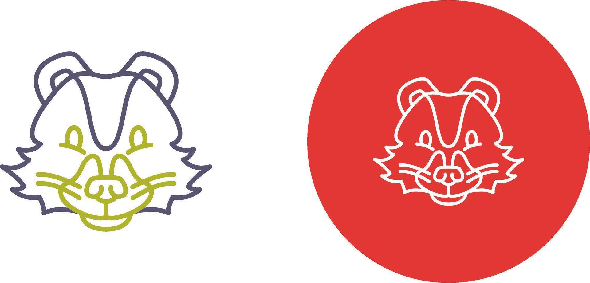 Skunk Icon Design vector