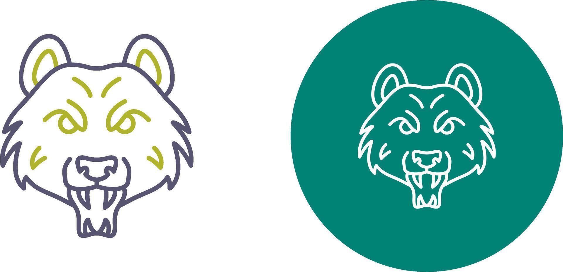 Bear Icon Design vector