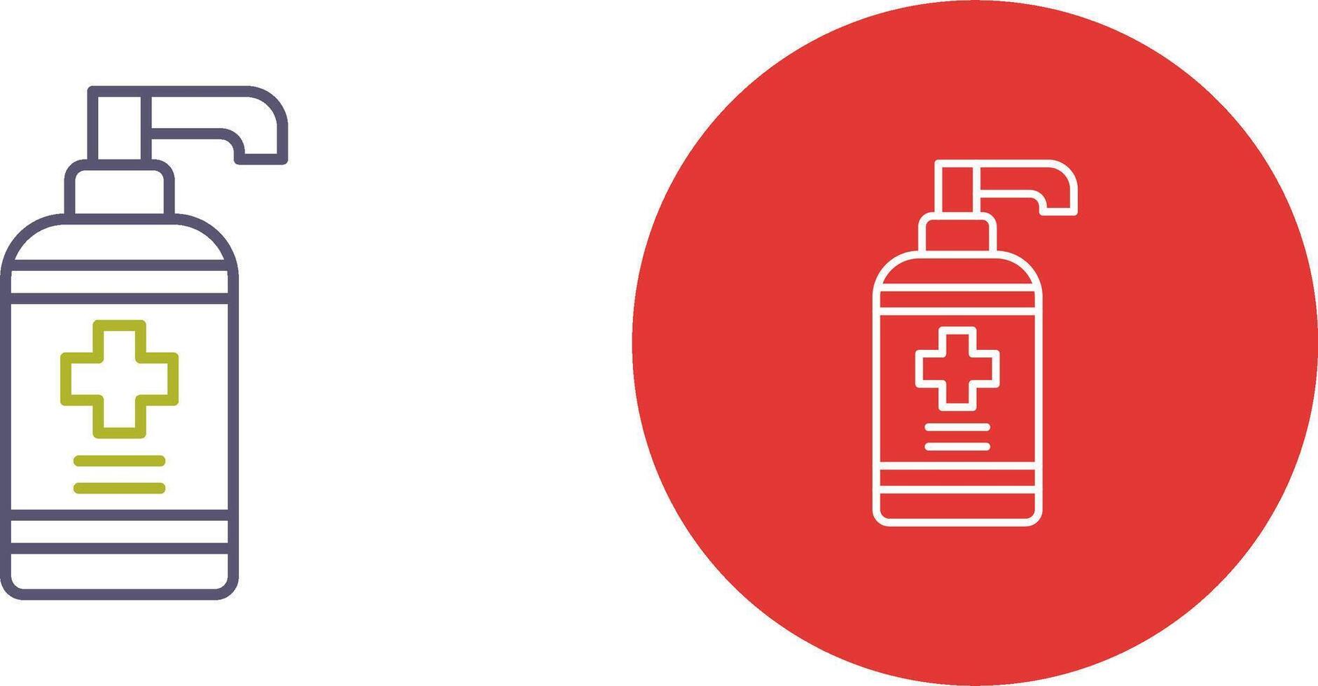 Antiseptic Icon Design vector