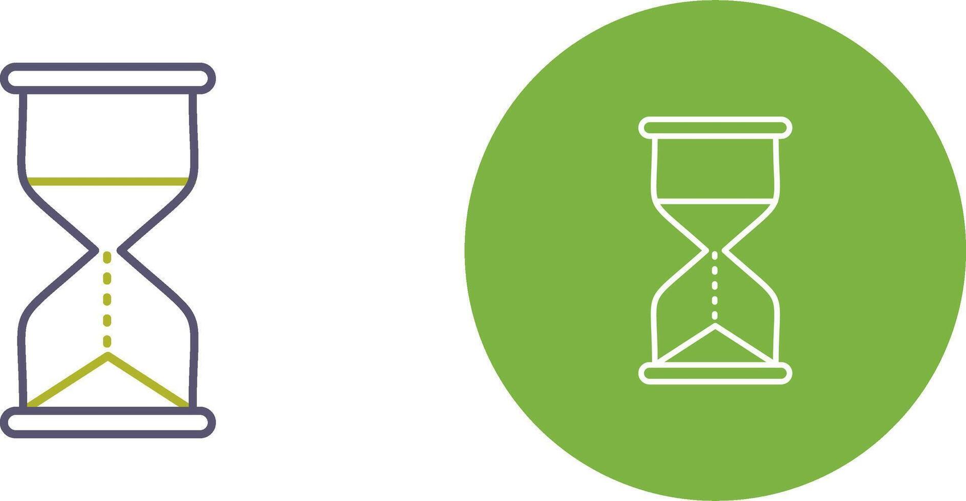Hourglass Icon Design vector