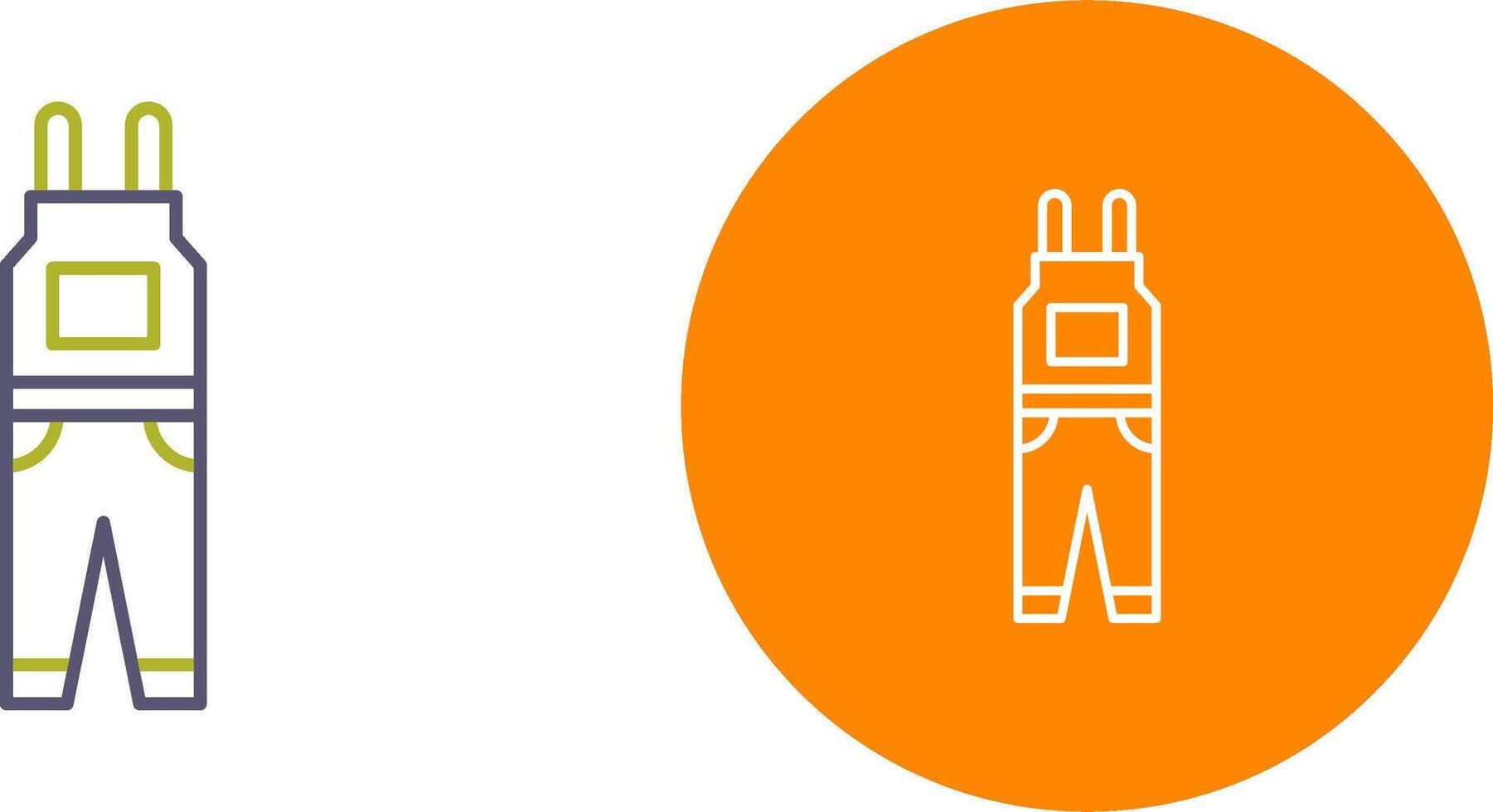 Jumpsuit Icon Design vector