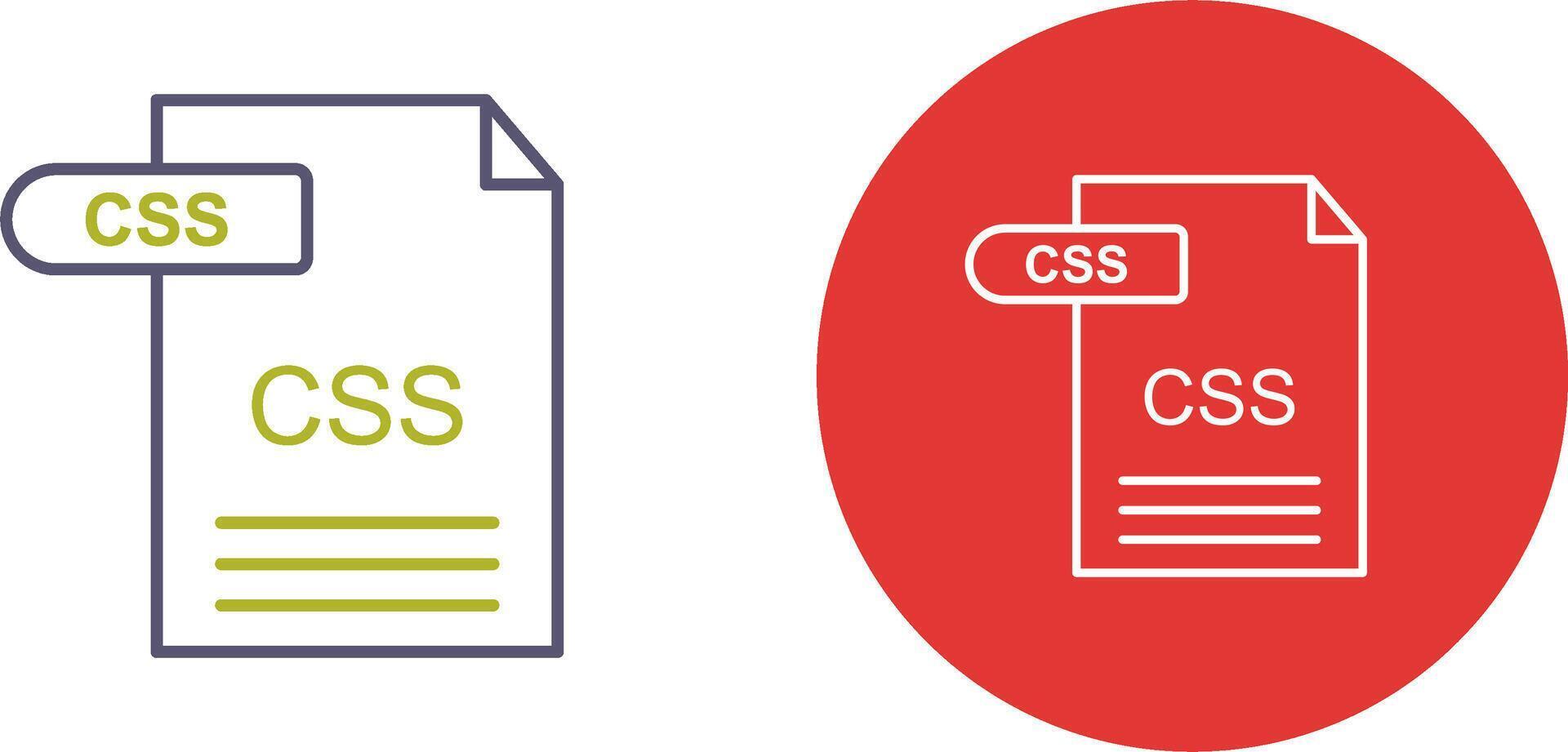 css icono diseño vector