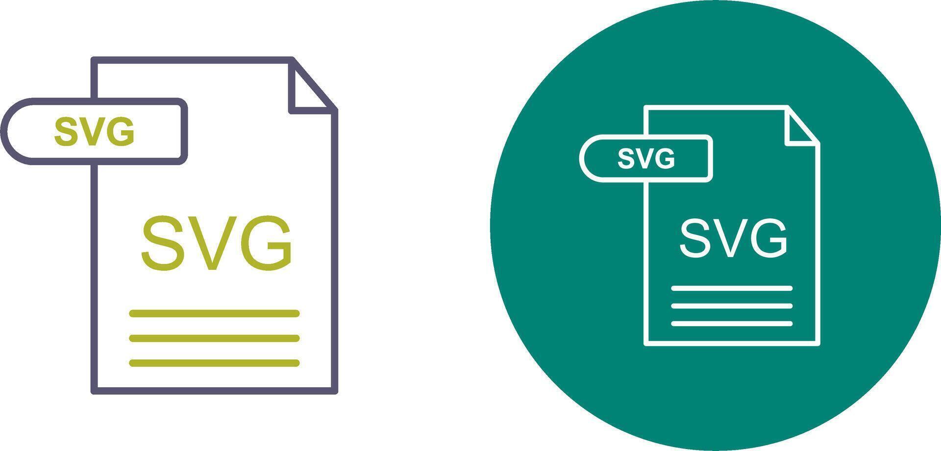 SVG Icon Design vector