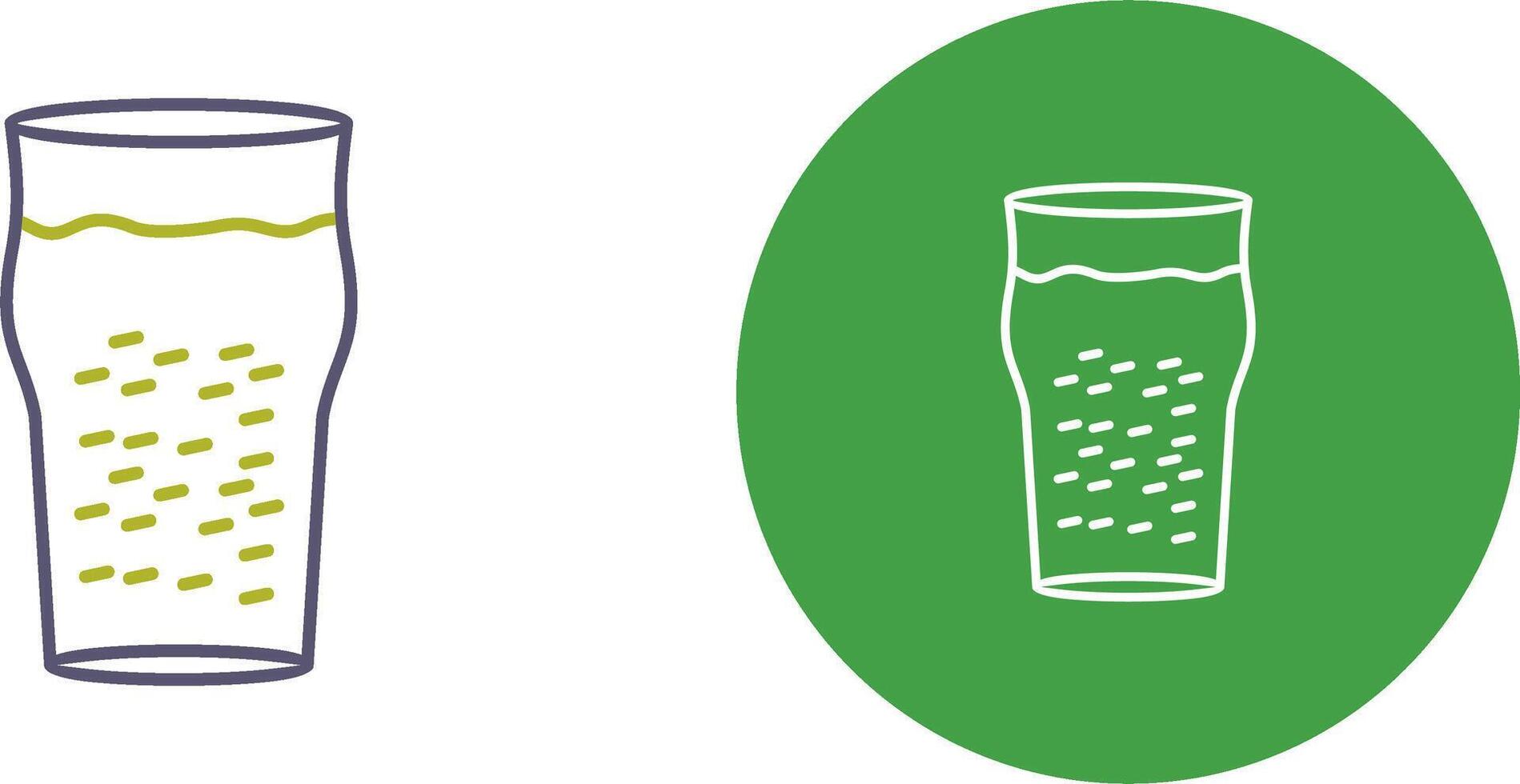 Pint of Beer Icon Design vector