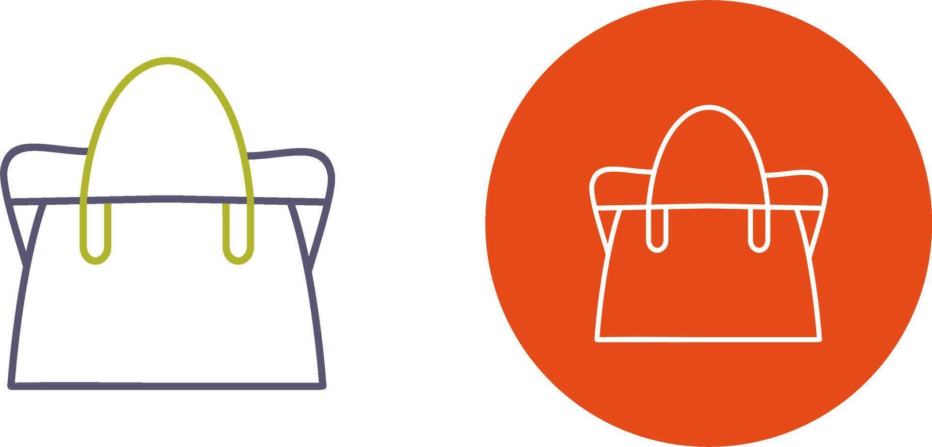 Bag Icon Design vector