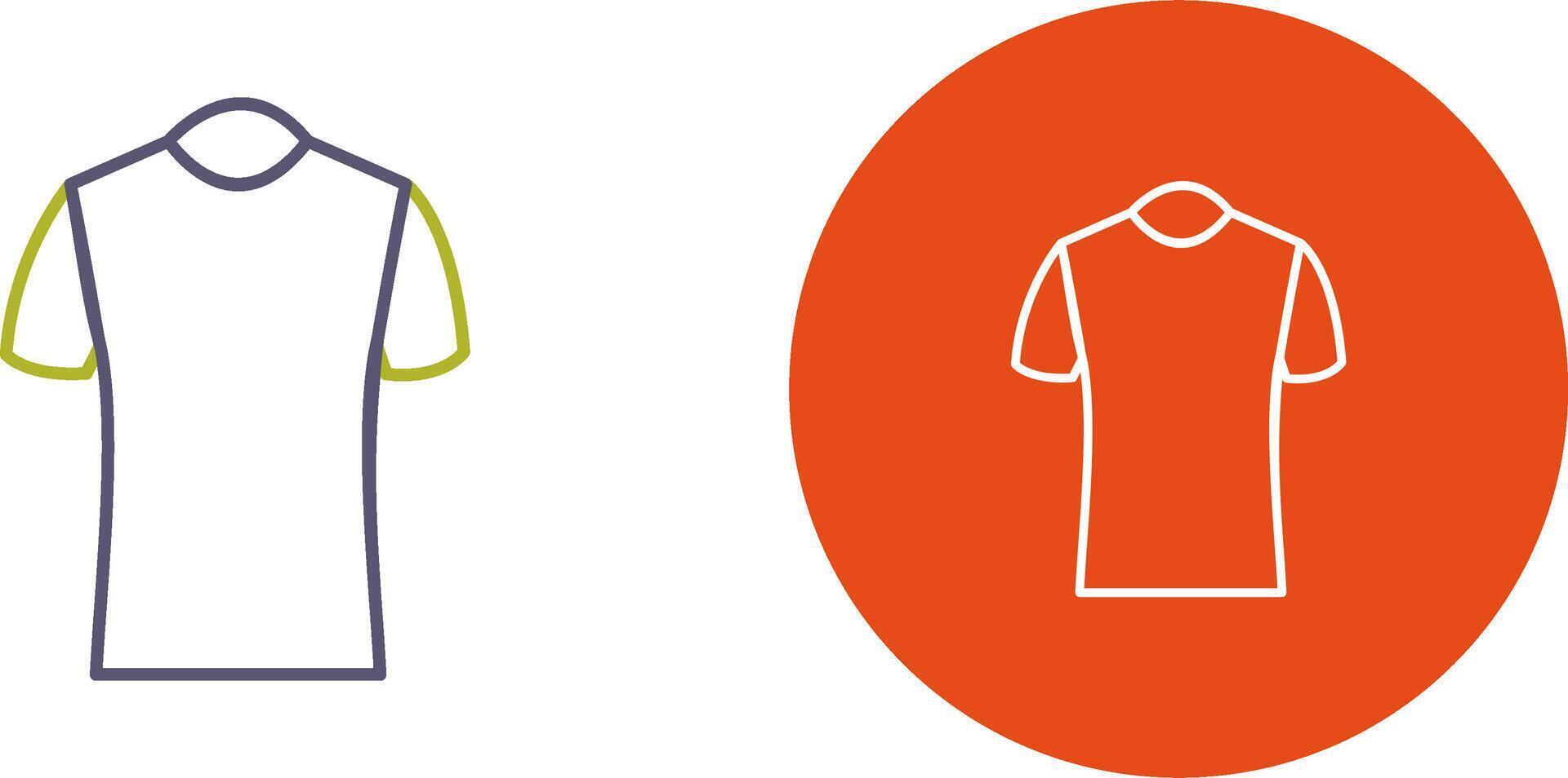 Polo Shirt Icon Design vector