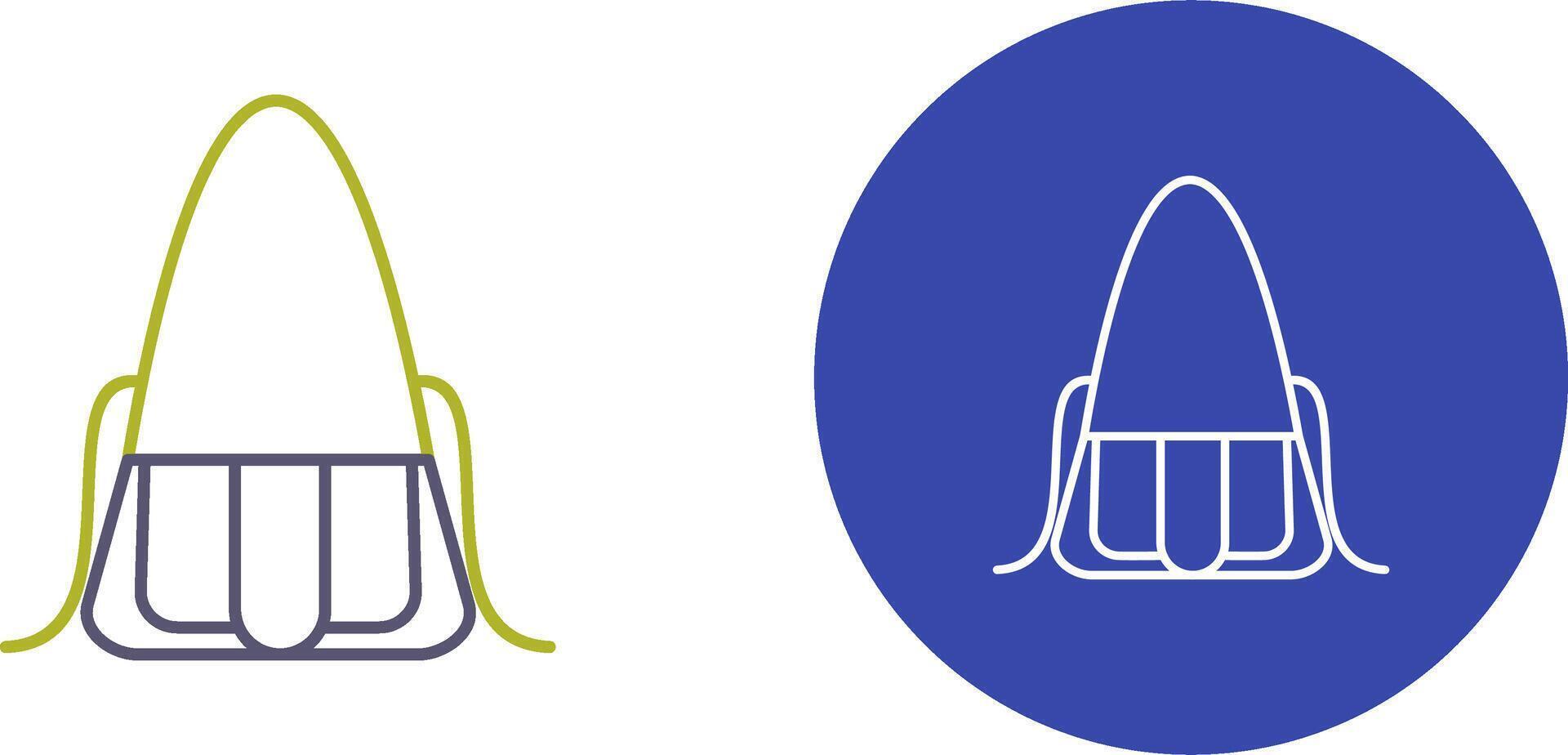 Bag Icon Design vector