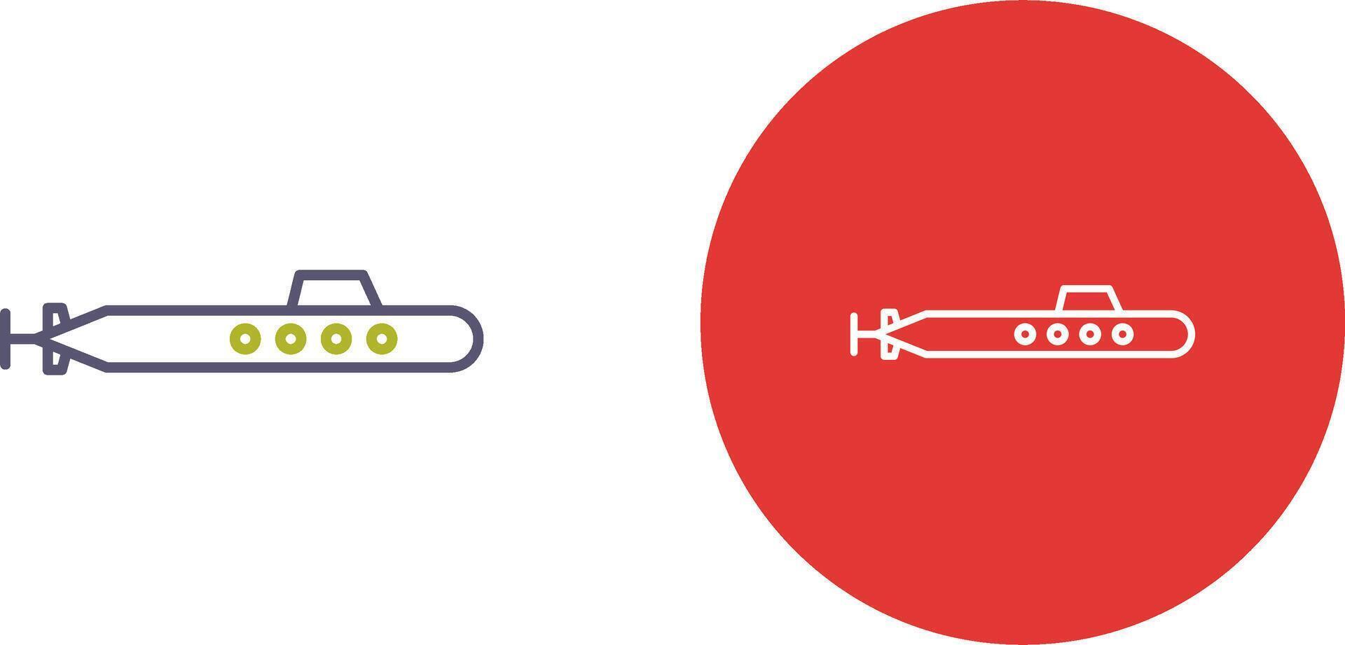 Submarine Icon Design vector