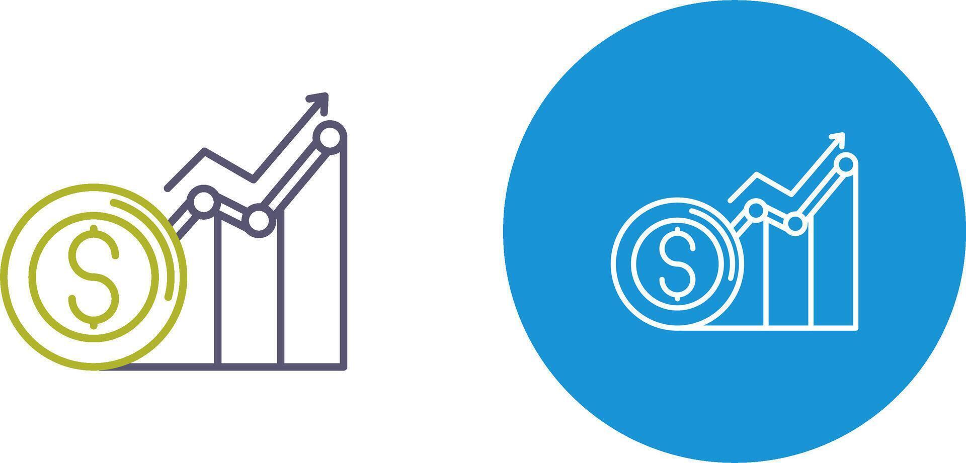 Revenue Icon Design vector