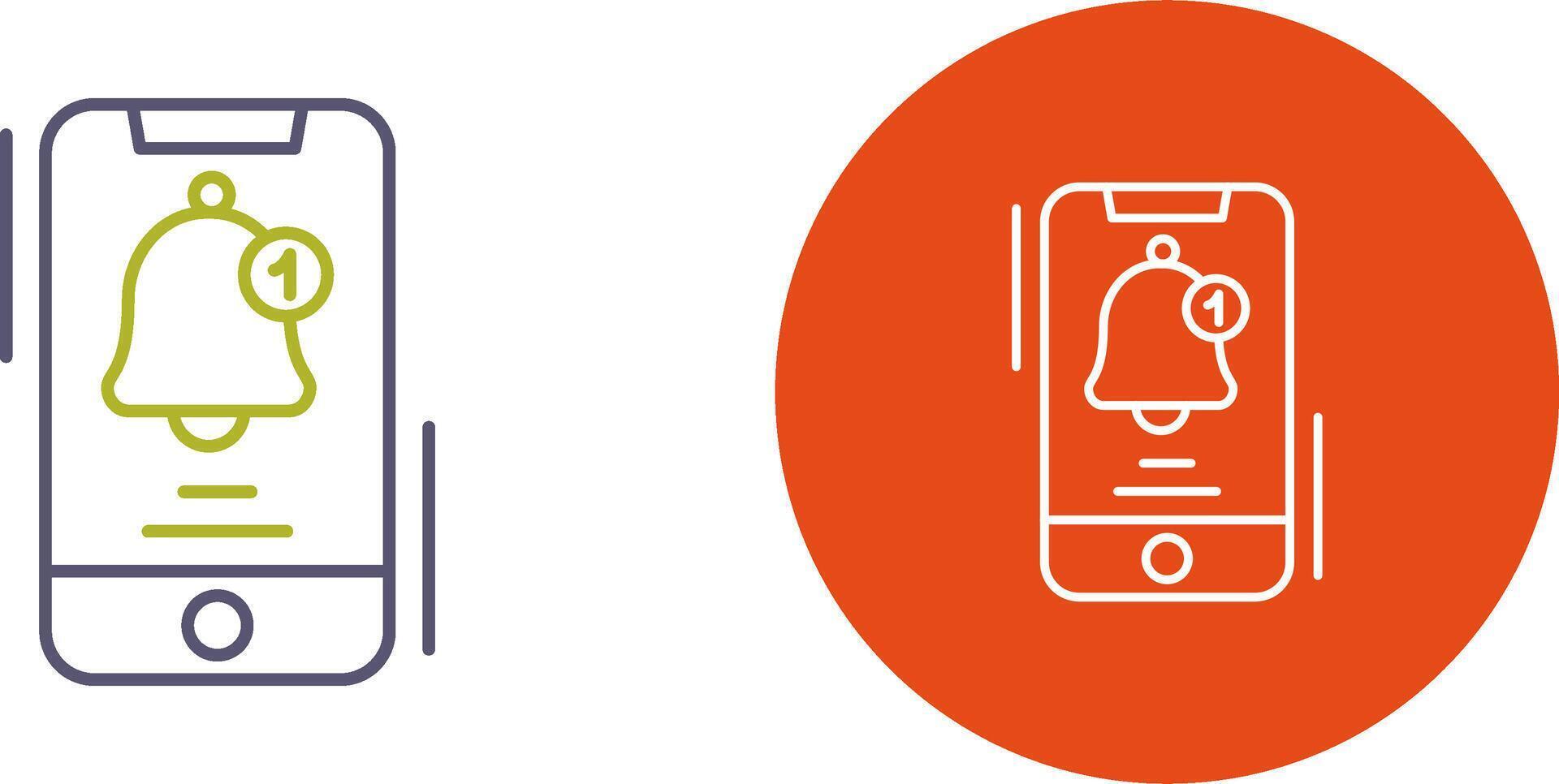 Notifications Icon Design vector