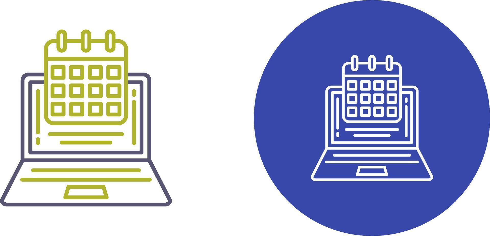 Timetable Icon Design vector