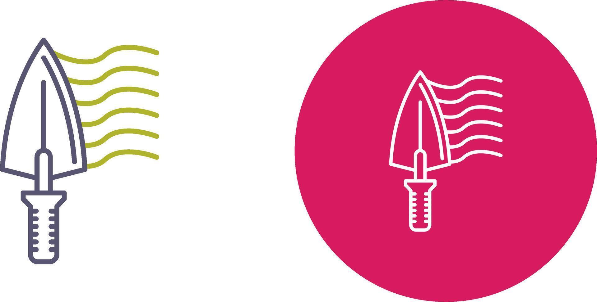 Trowel Icon Design vector