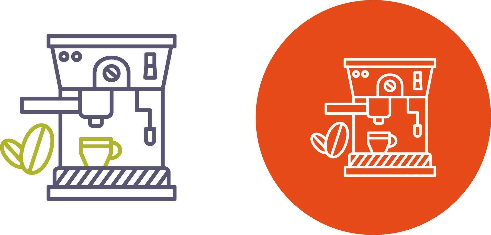 Coffee Machine Icon Design vector