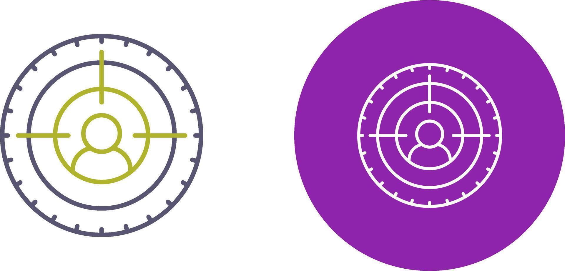 Goal Icon Design vector