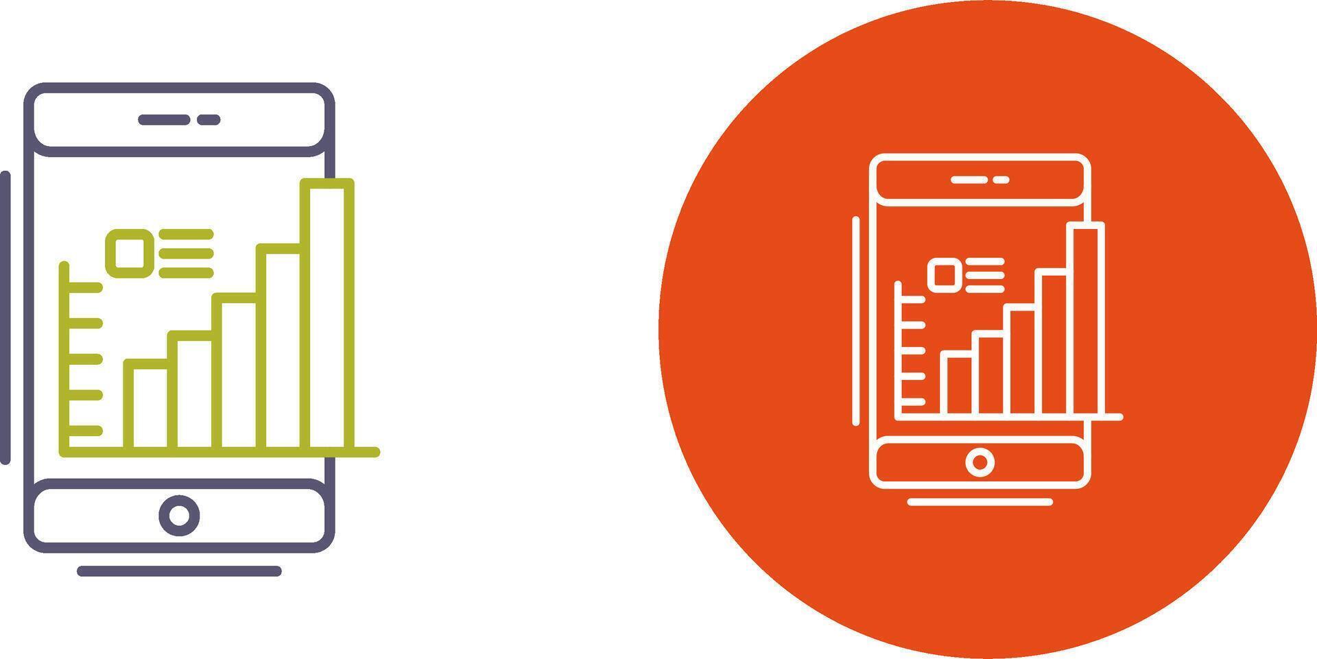 Mobile Icon Design vector