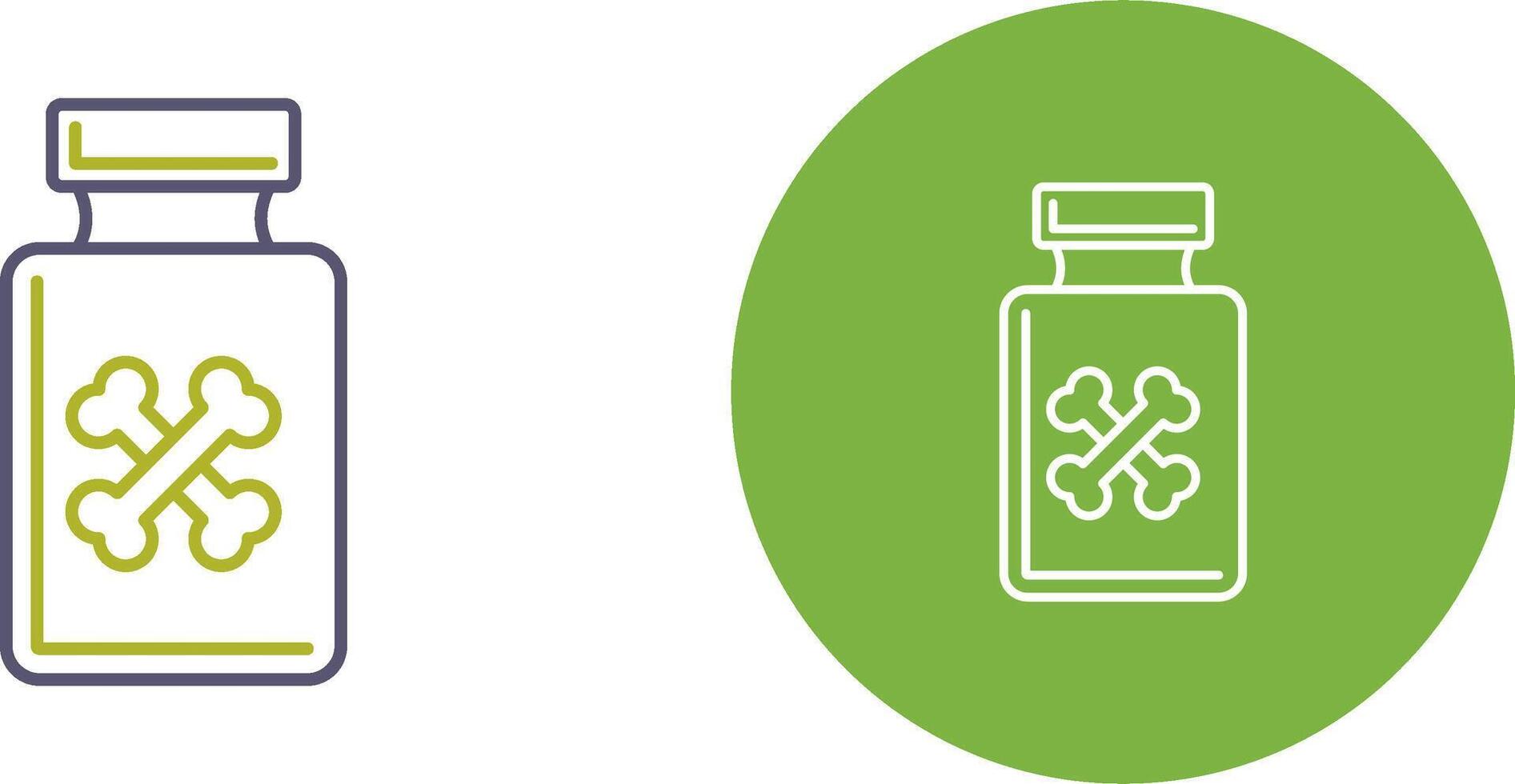 Poison Icon Design vector