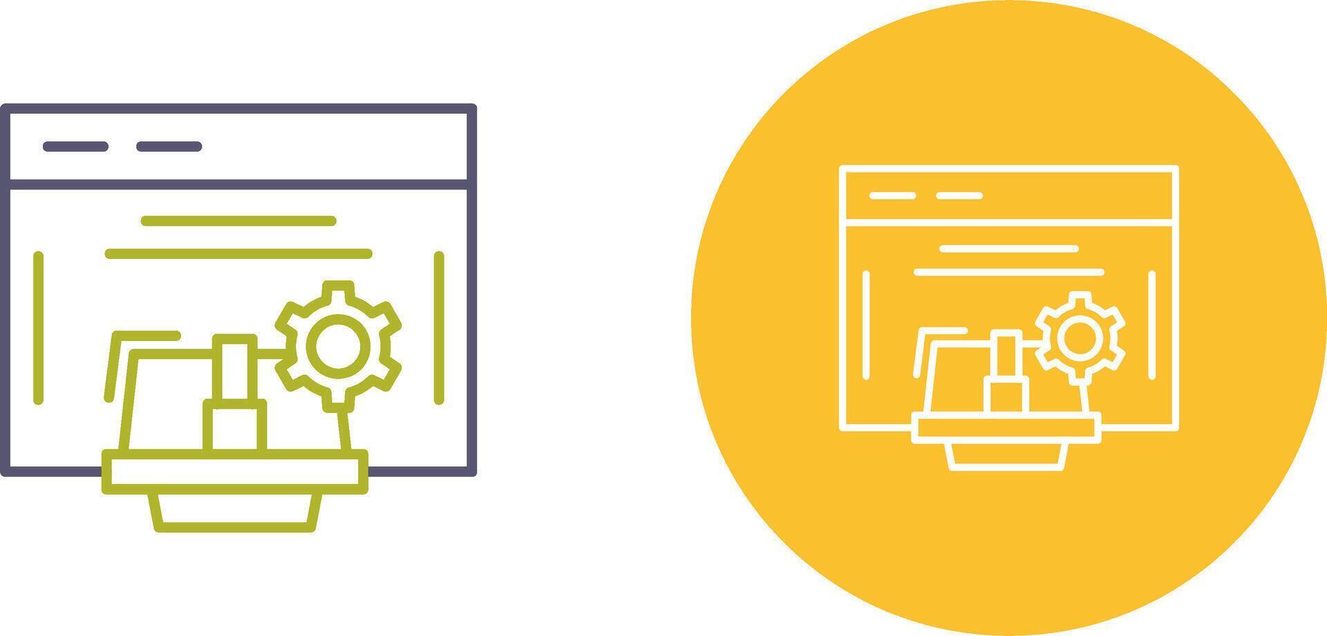 Engineering Icon Design vector