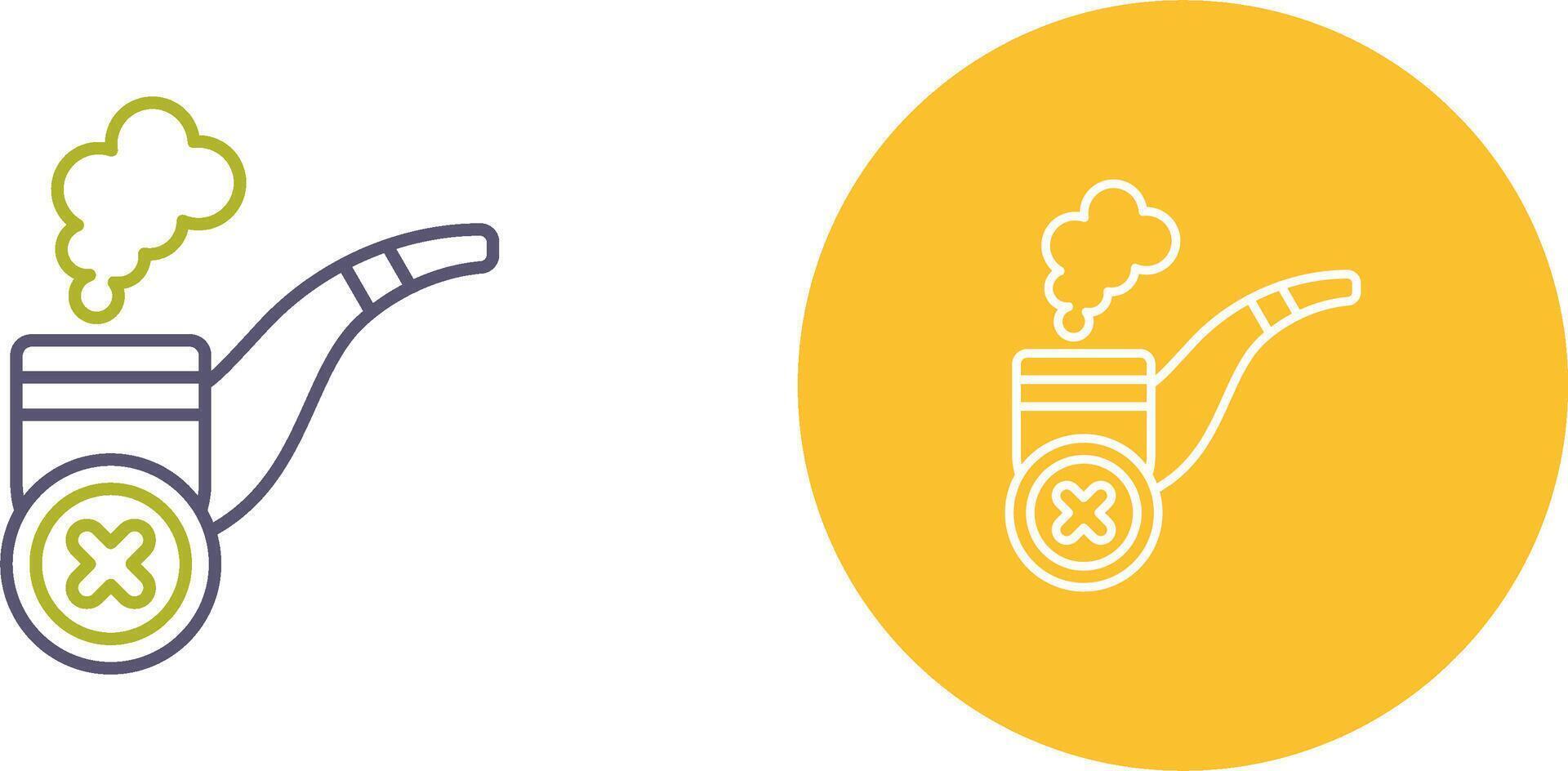 No Cigar Icon Design vector