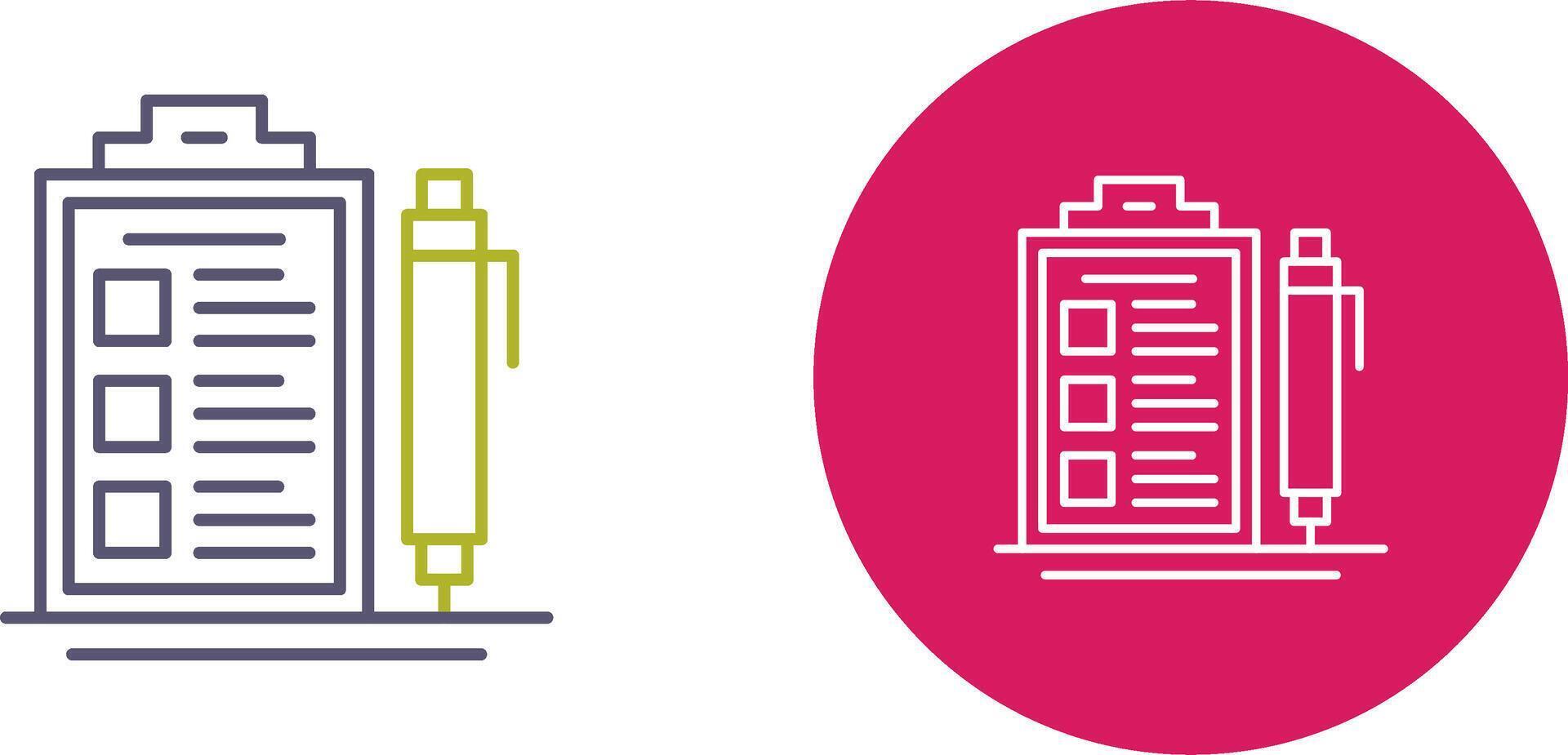 Check List Icon Design vector