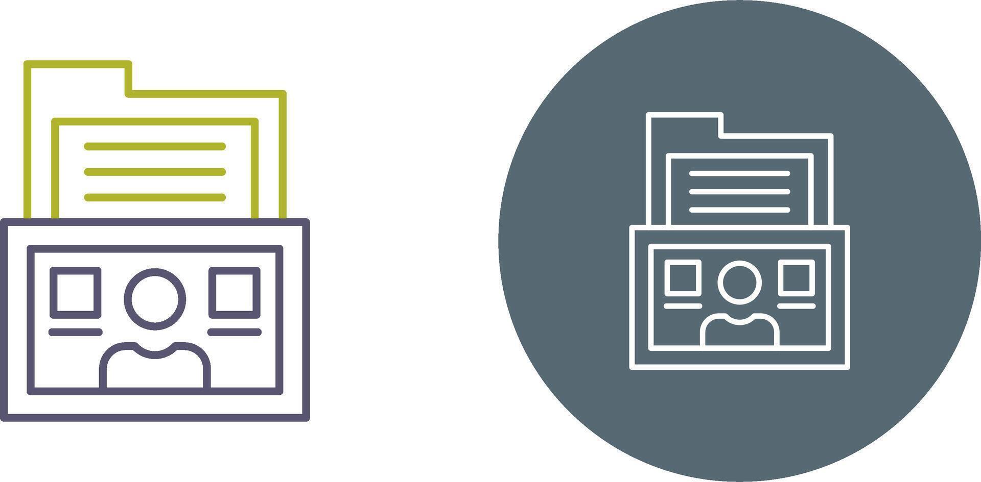Folder Icon Design vector