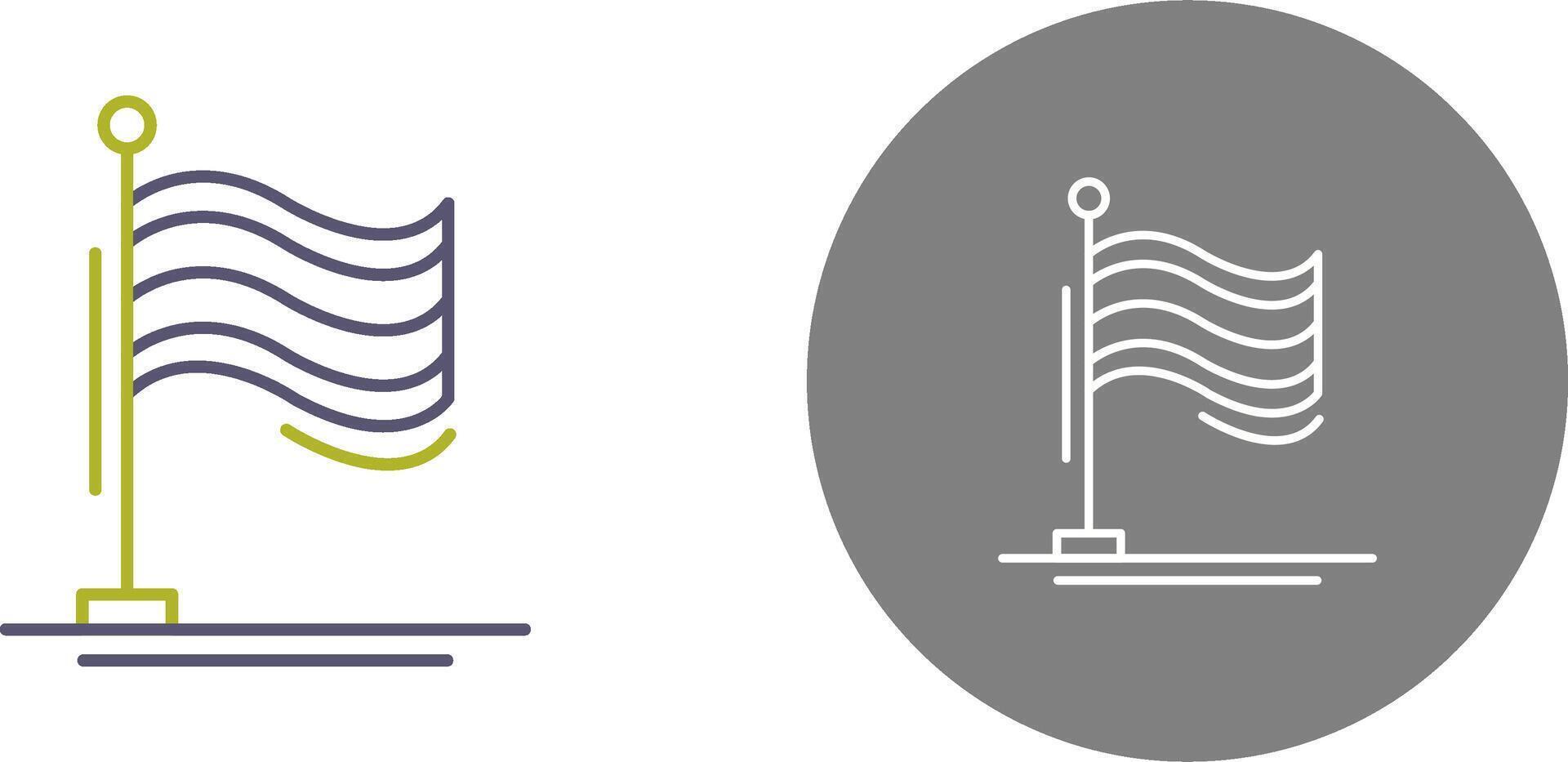 Flag Icon Design vector