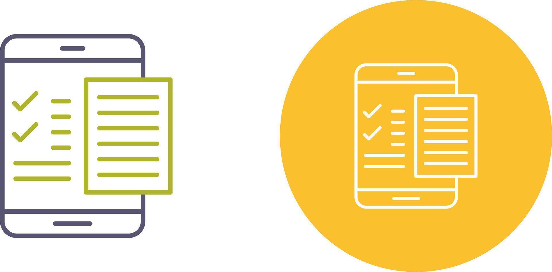 Check List Icon Design vector
