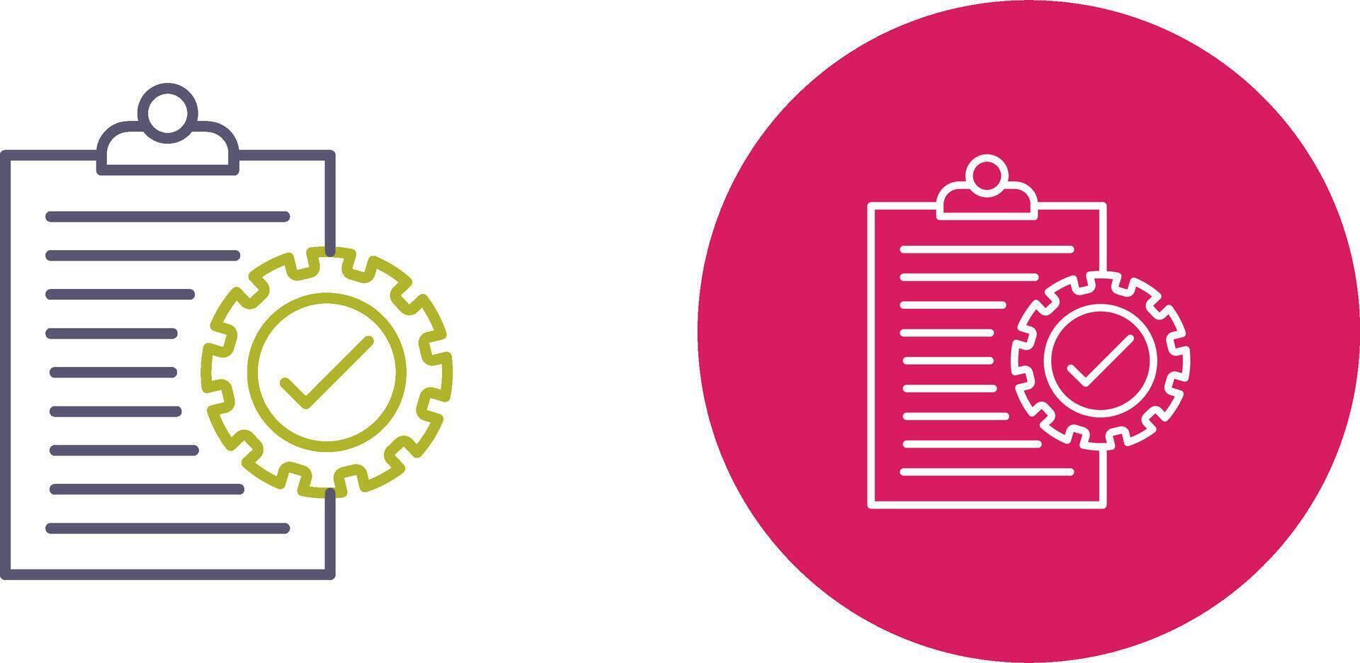 Check List Icon Design vector