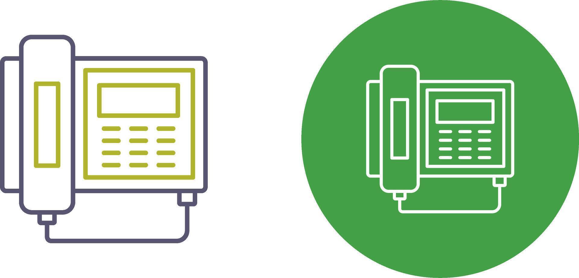 Telephone Icon Design vector