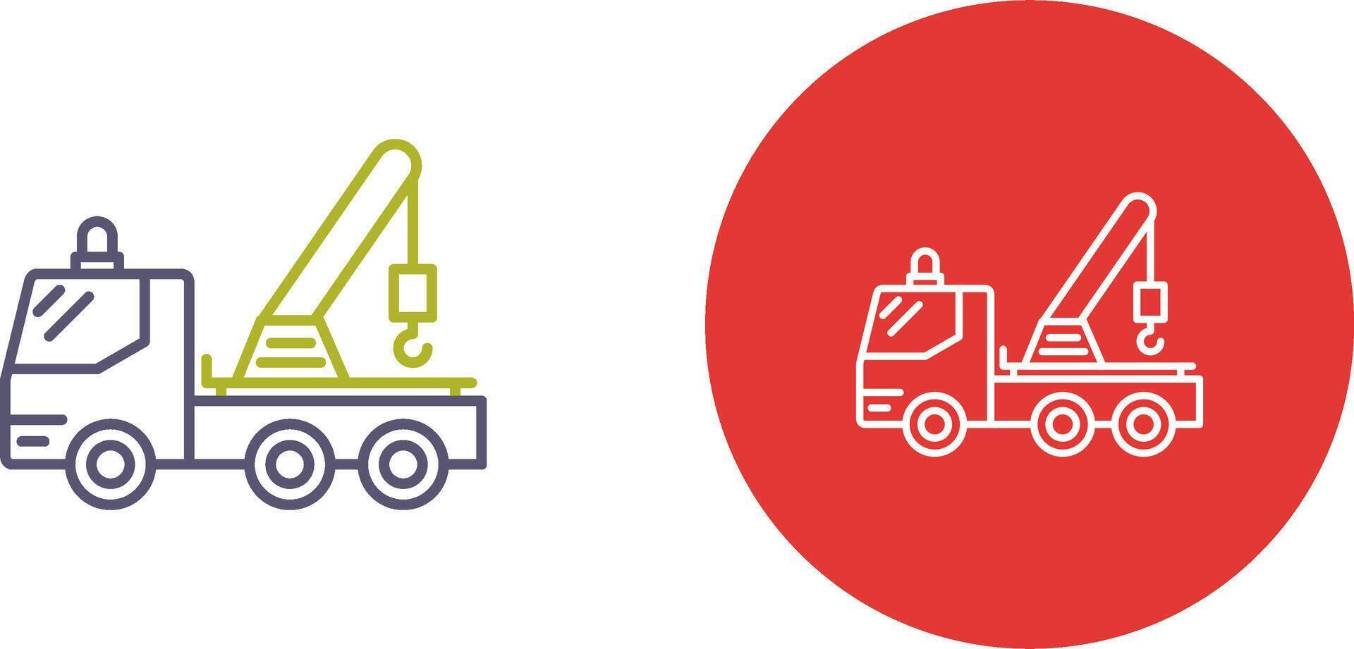Crane Icon Design vector