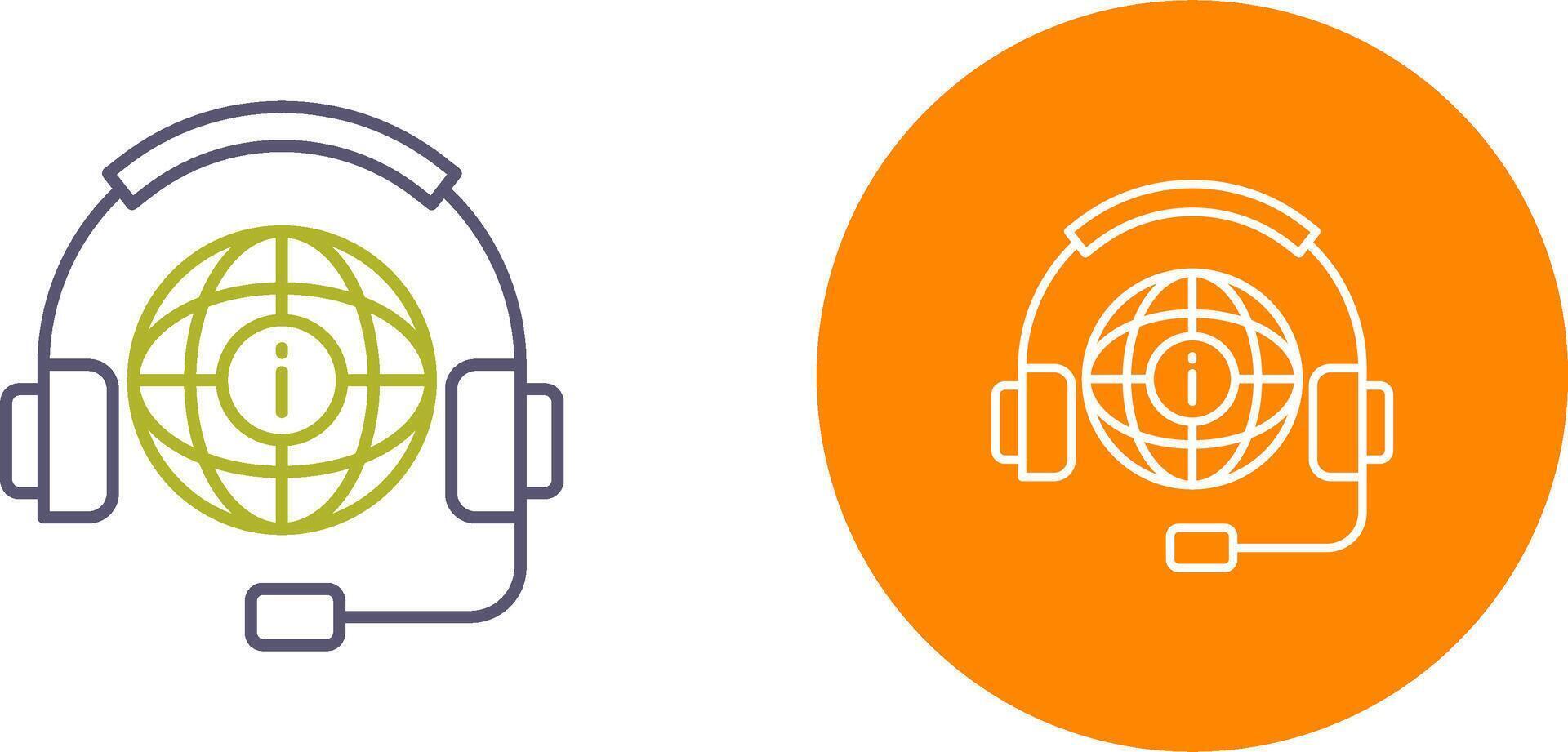 Call Center Icon Design vector