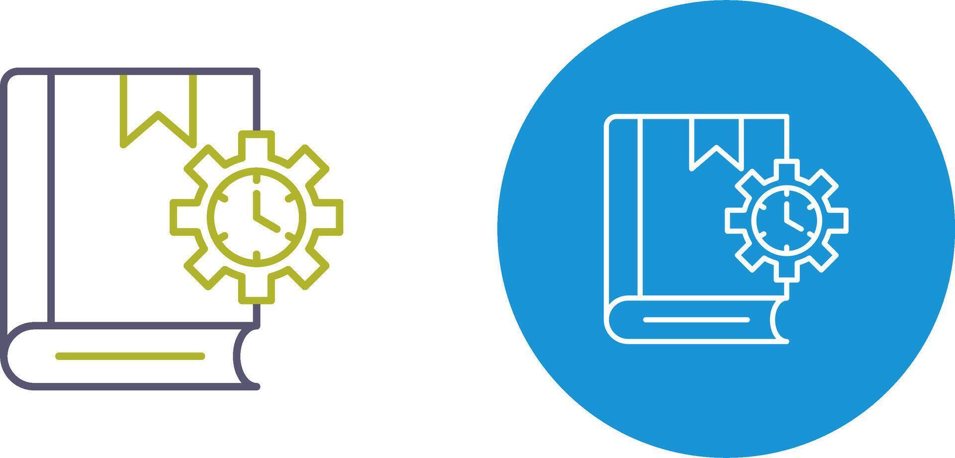 Duration Icon Design vector