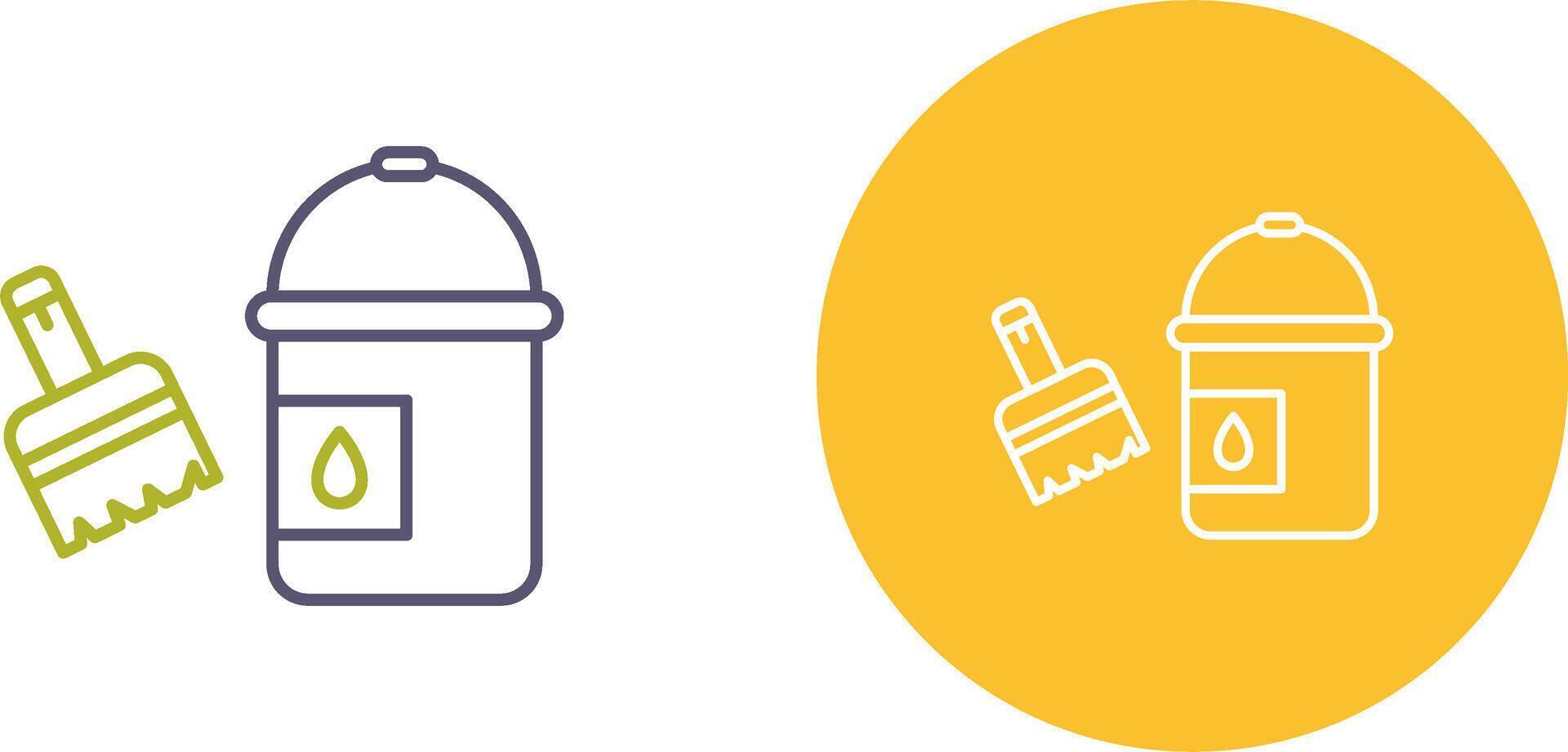 Paint Brush Icon Design vector