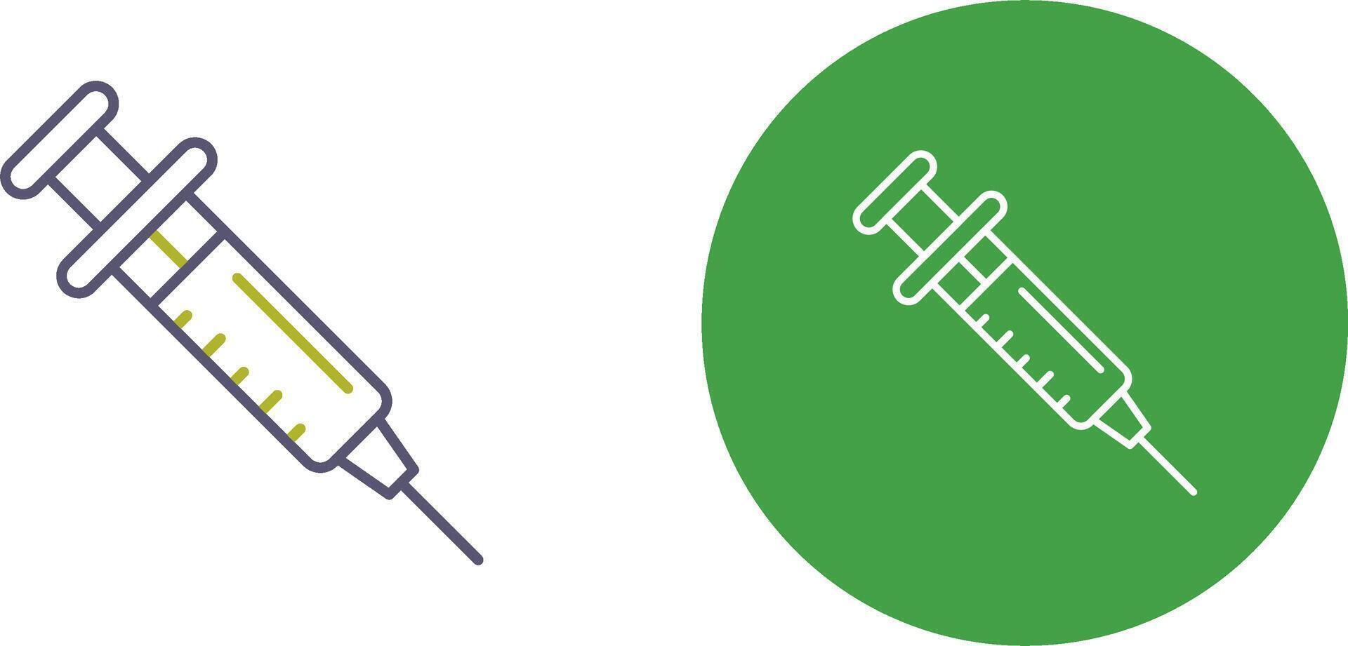 Injection Icon Design vector