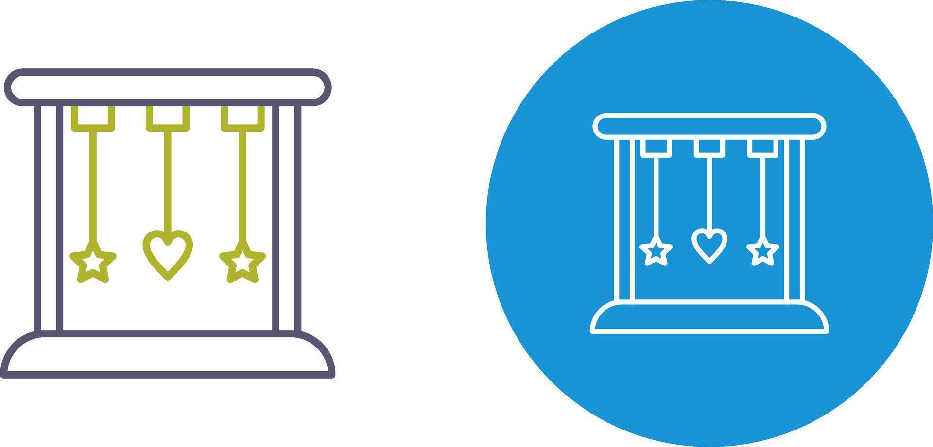 Cradle Icon Design vector