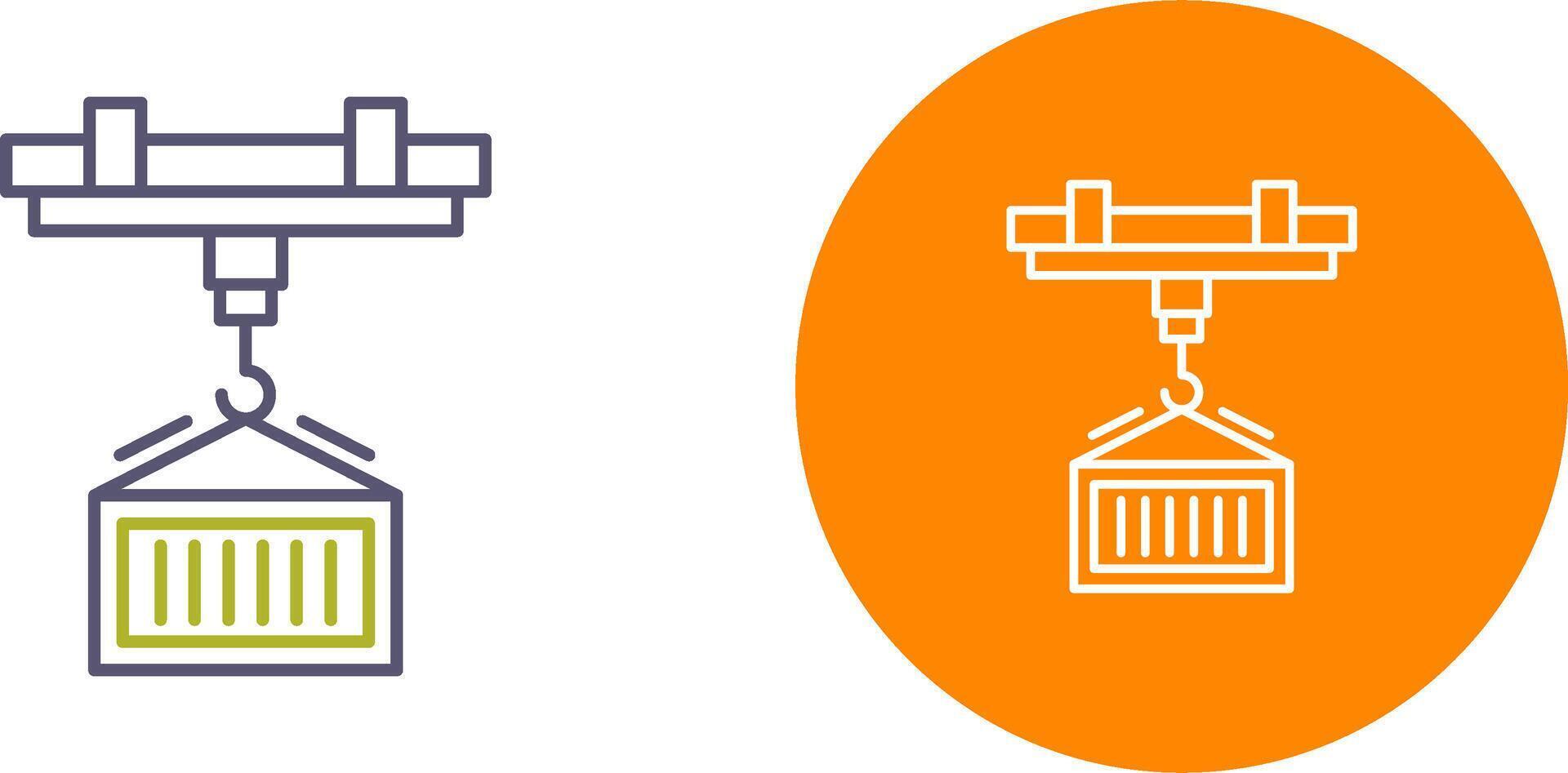 Crane Icon Design vector