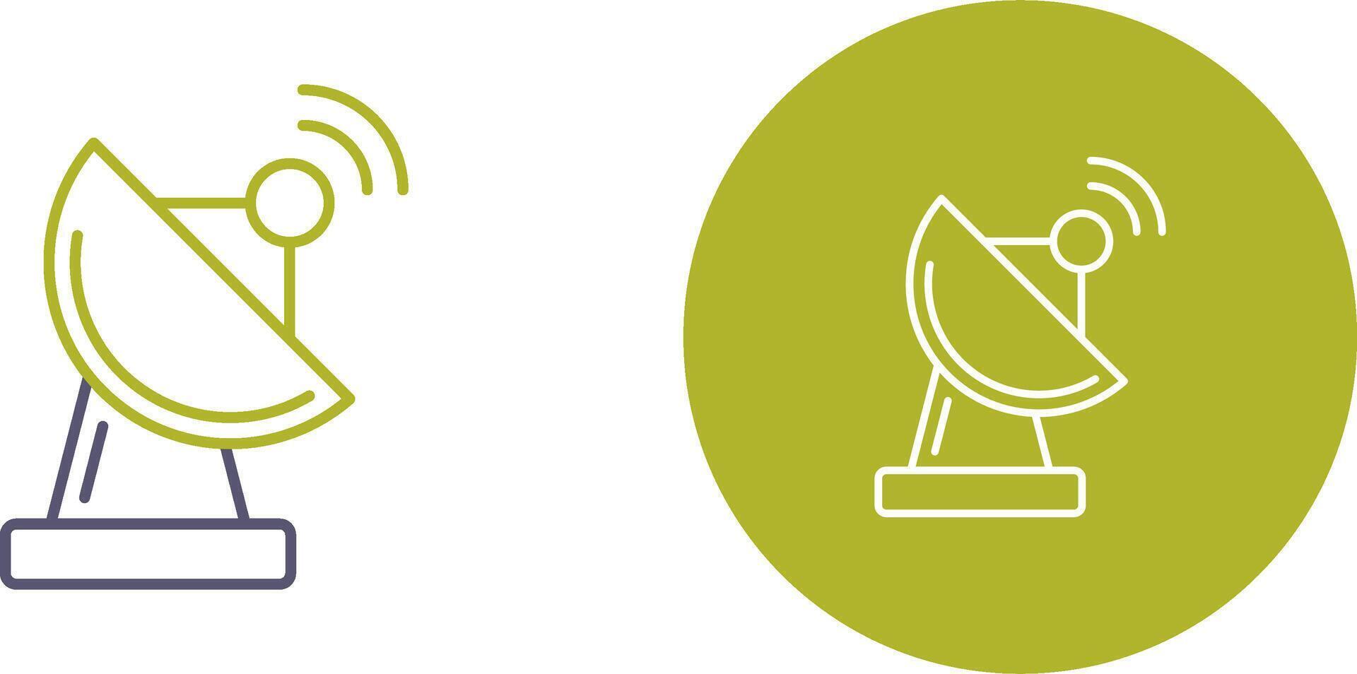 Radar Icon Design vector